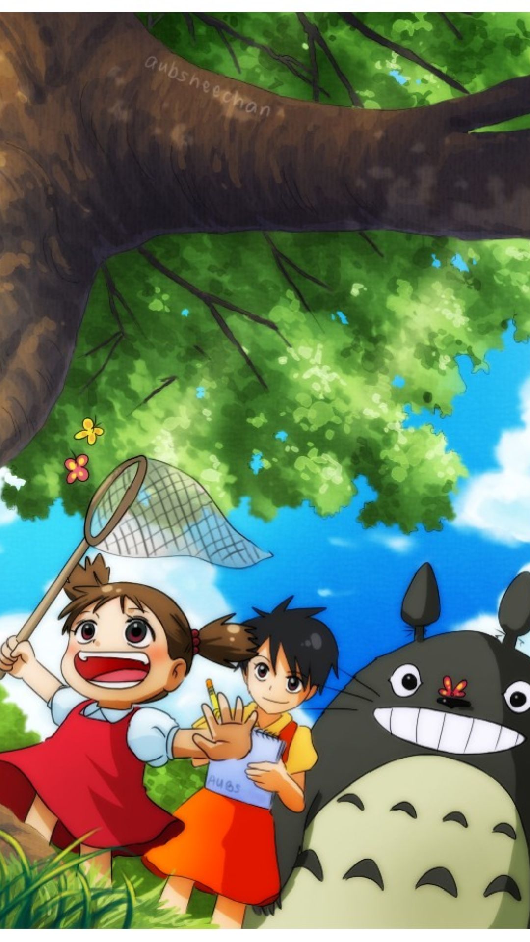 My Neigbor Totoro iPhone Wallpaper My Neigbor Totoro iPhone Wallpaper