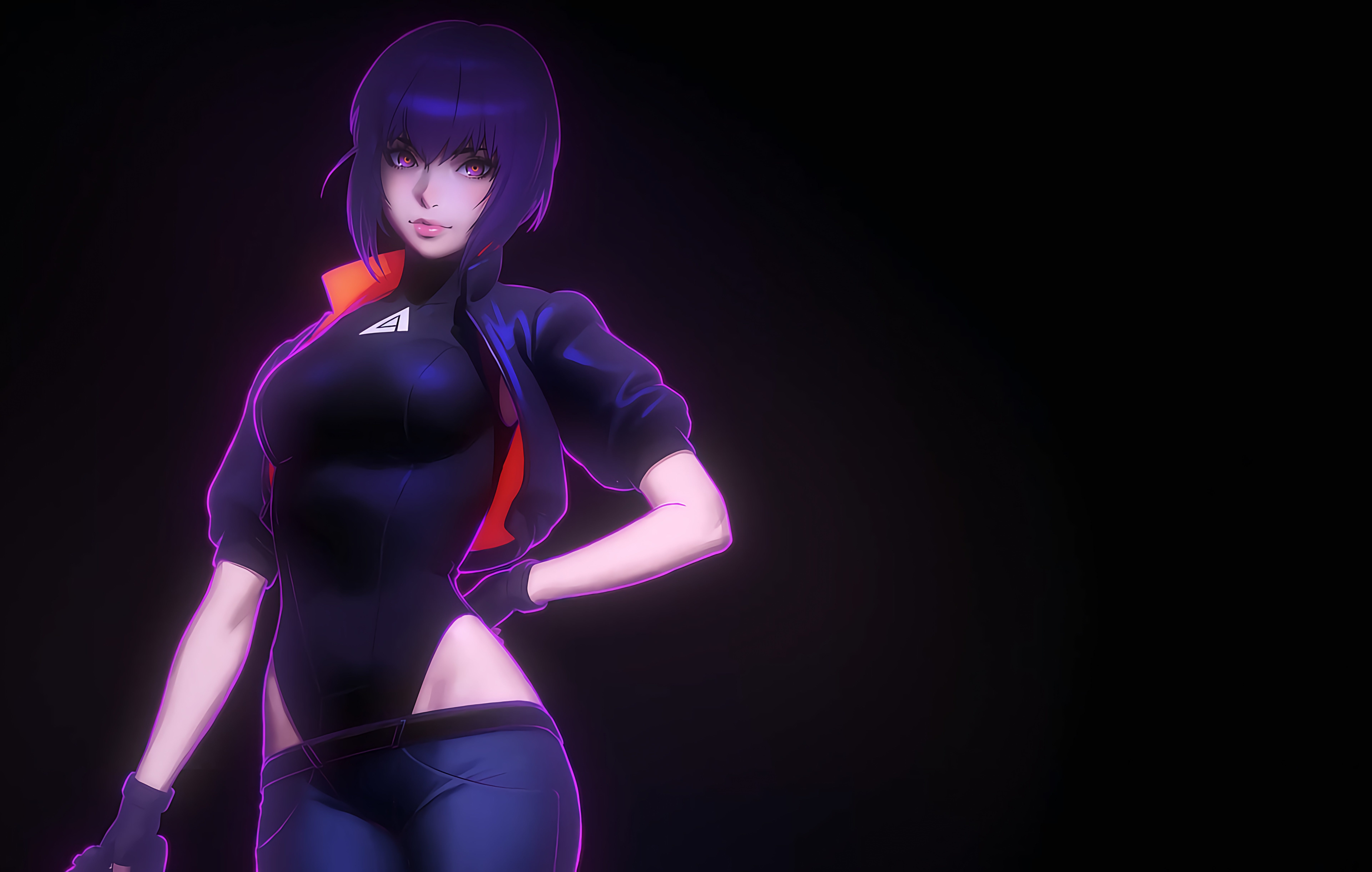 Ghost In The Shell Kusanagi Motoko Major Motoko Kusanagi Ghost In The Shell SAC 2045 Anime Anime Gir Wallpaper:7680x4880