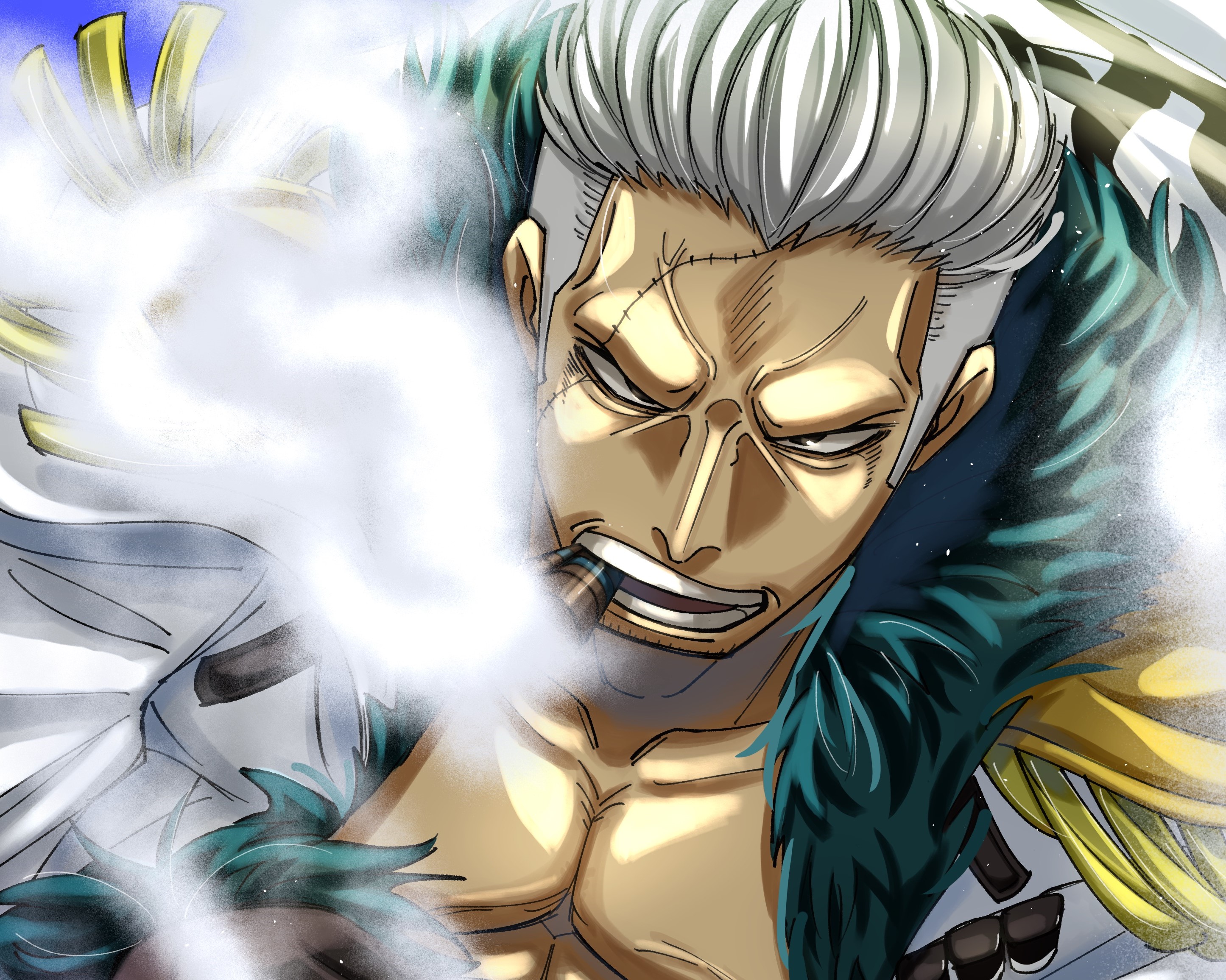 Smoker (One Piece) HD Wallpaper and Background