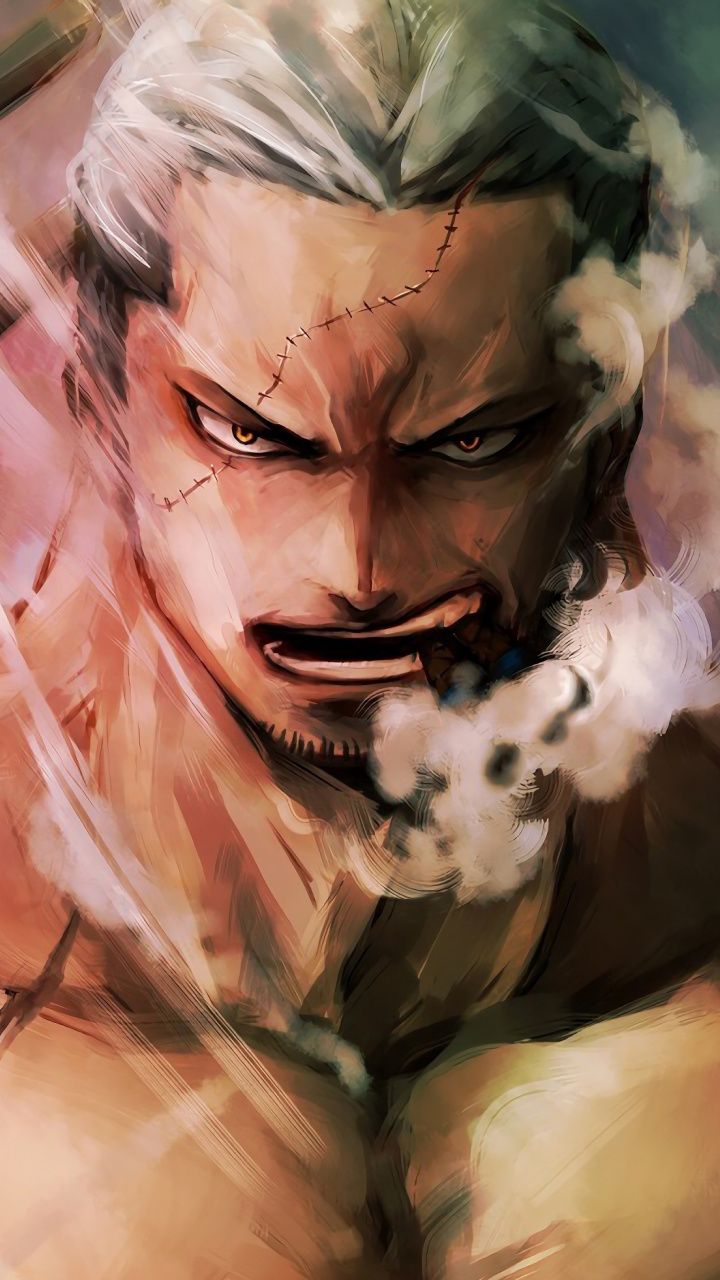 Artwork, smoker, One Piece, 720x1280