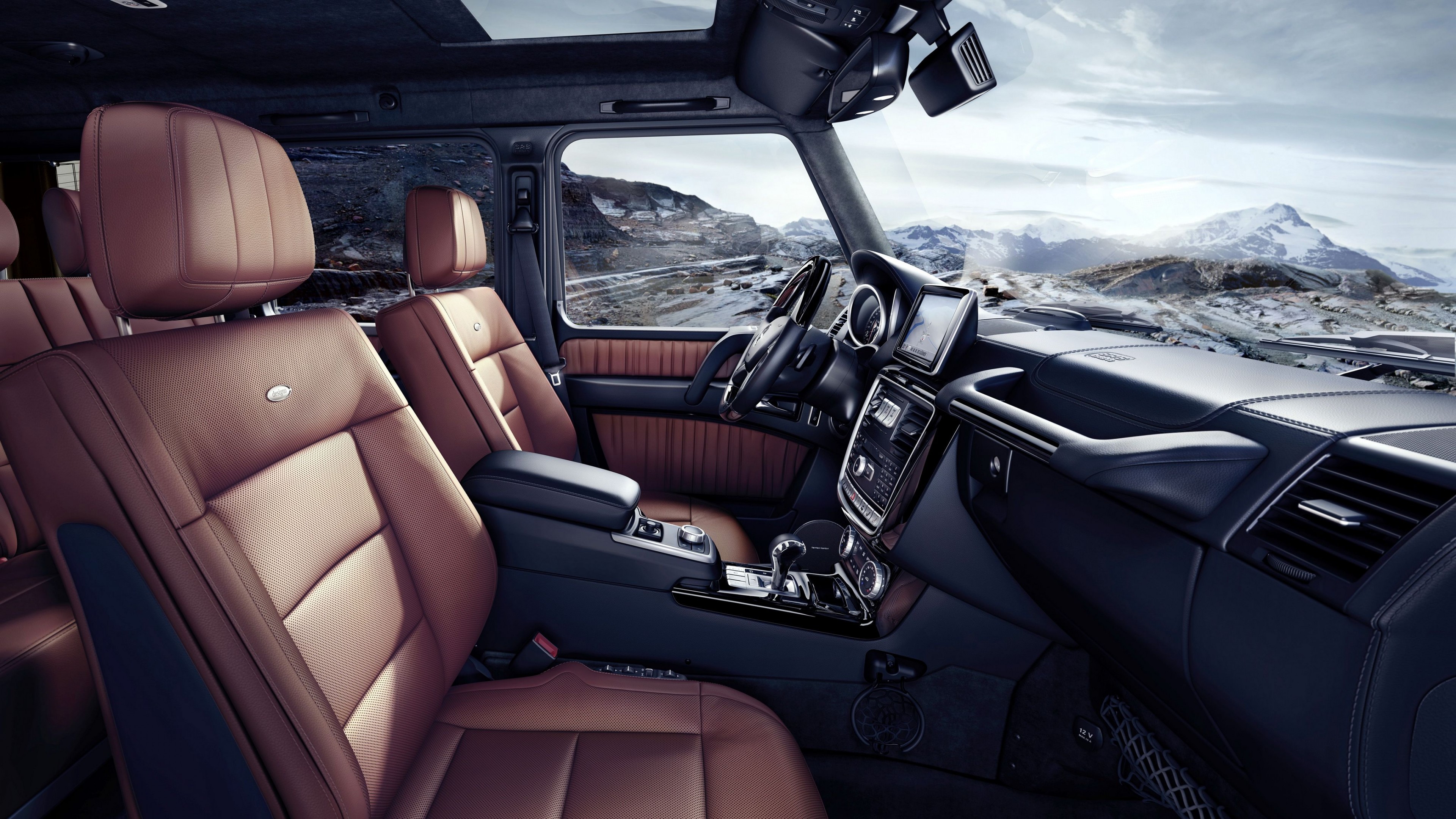 Wallpaper Mercedes Benz G 500, SUV, Mercedes, G Class, Off Road, Interior, Luxury Cars, Cars & Bikes