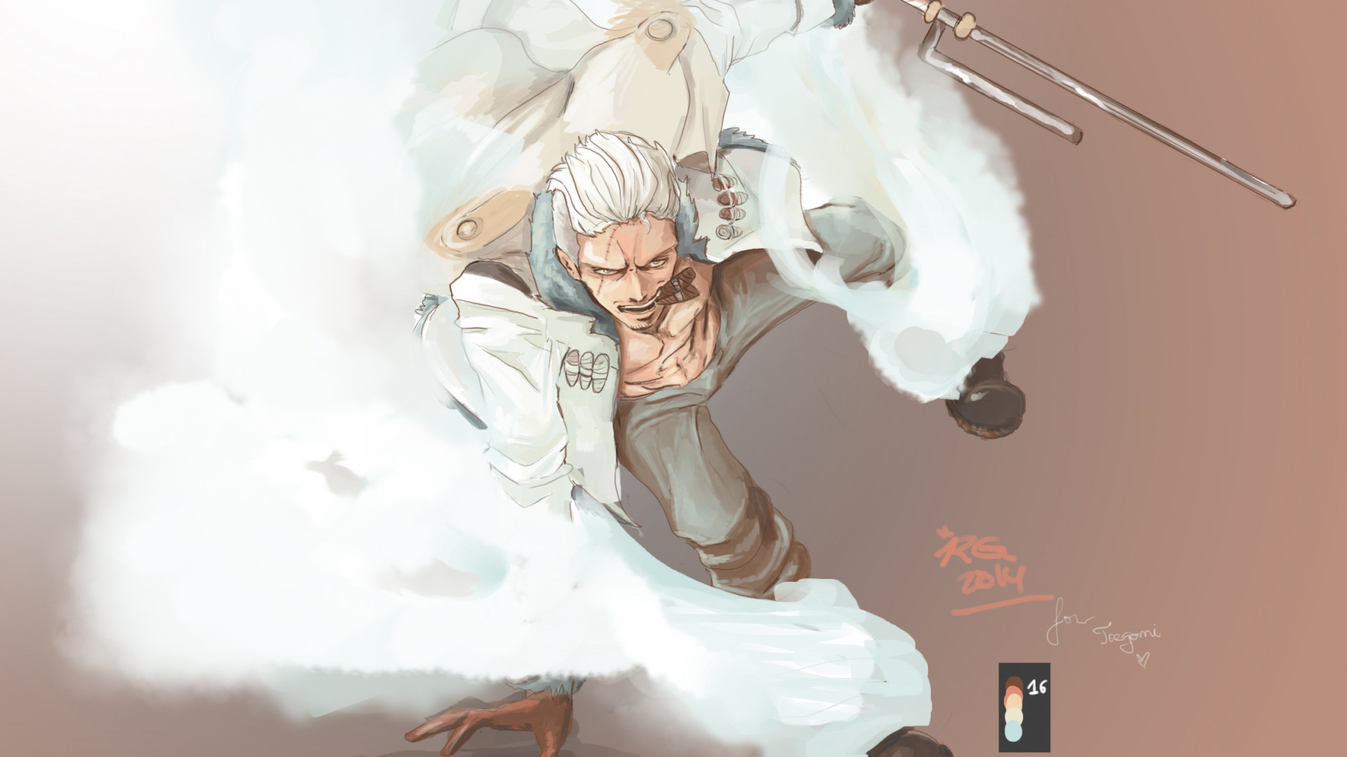 Smoker One Piece HD Wallpaper 27003