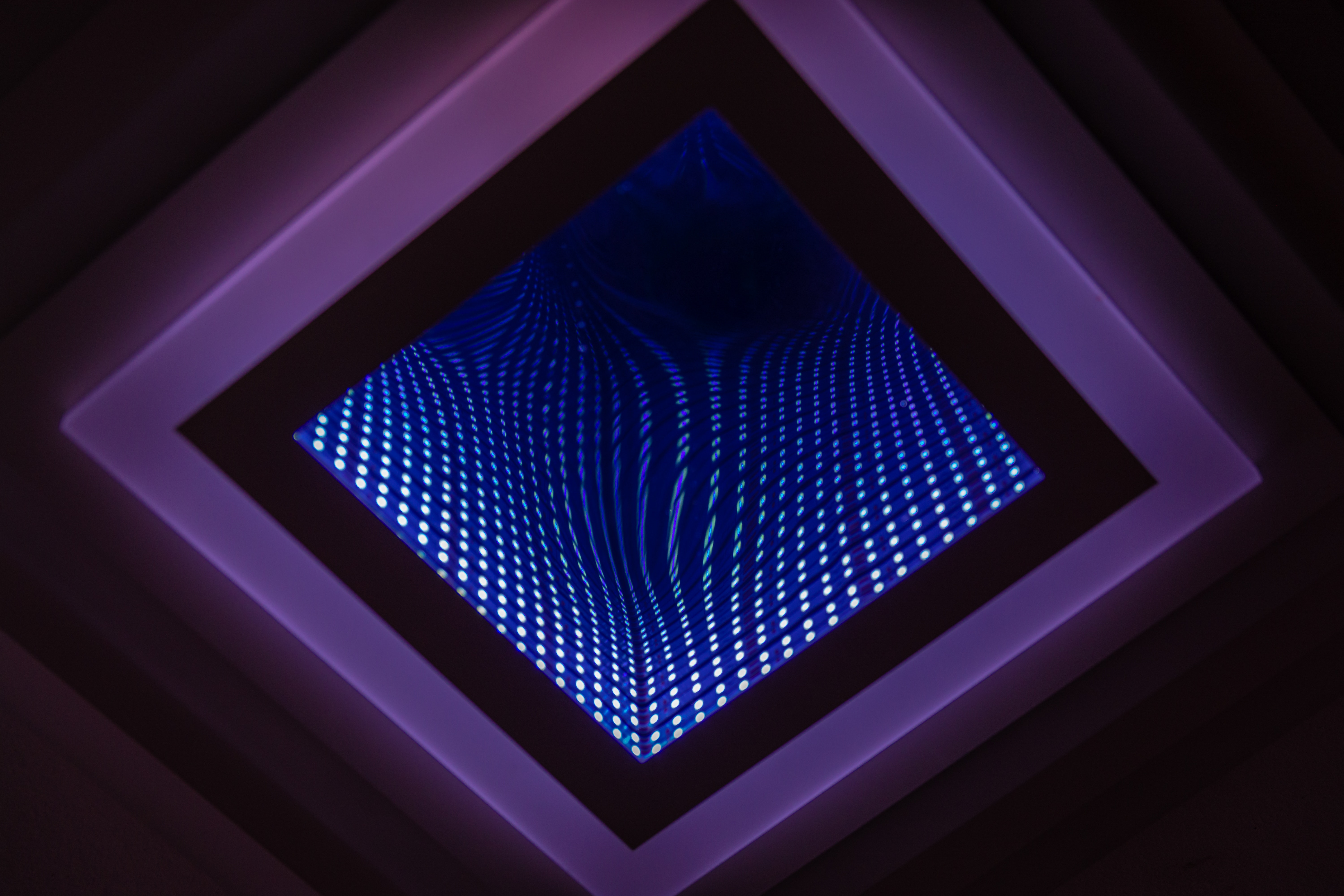Close Up Of An Infinity Mirror · Free