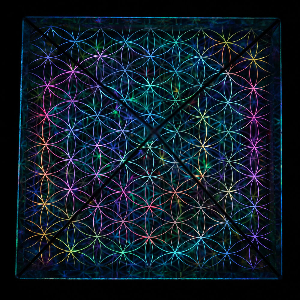 Ascension Infinity Mirror Pyramid