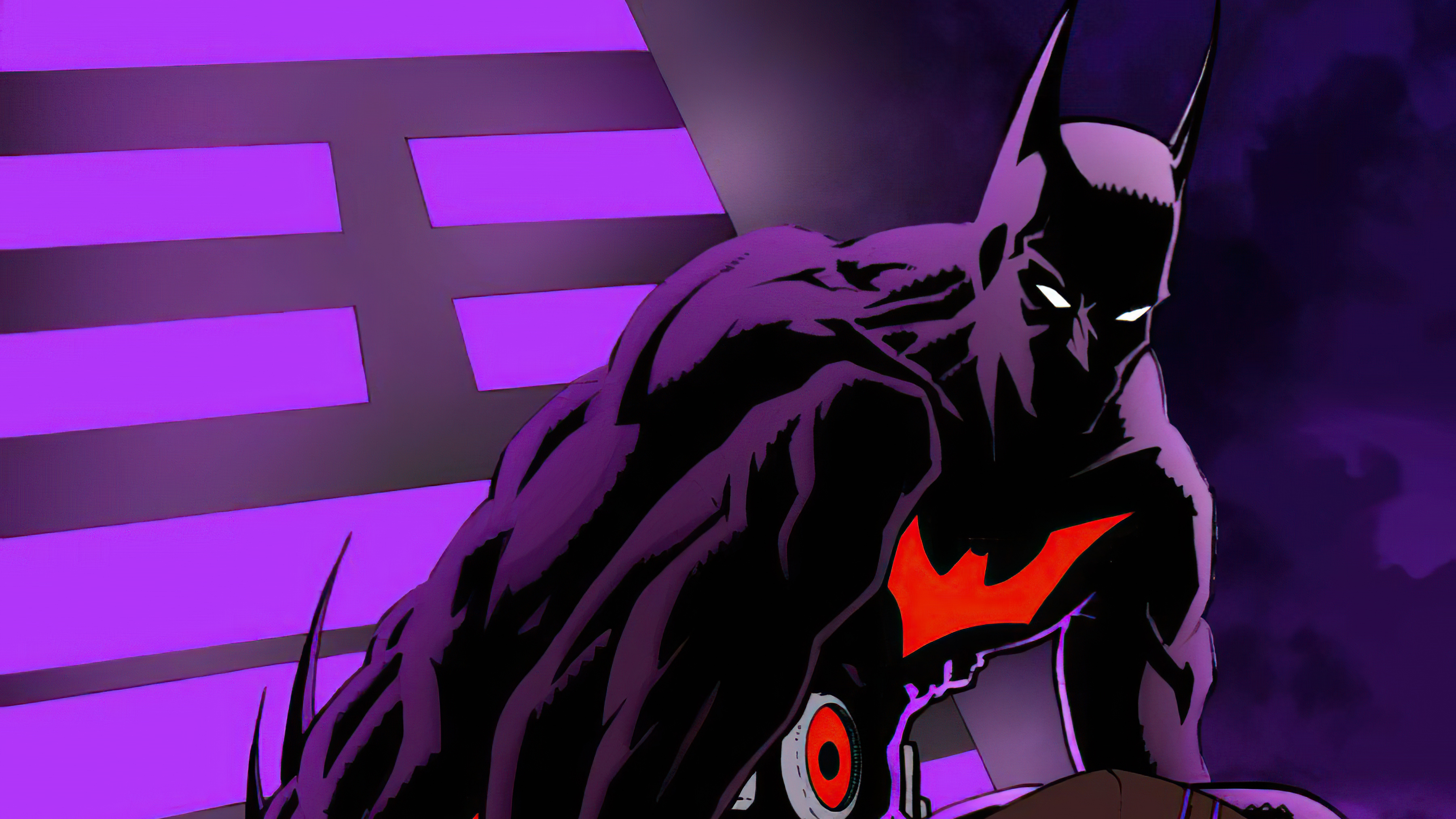 Batman Beyond Neon Night 4k, HD Superheroes, 4k Wallpaper, Image, Background, Photo and Picture