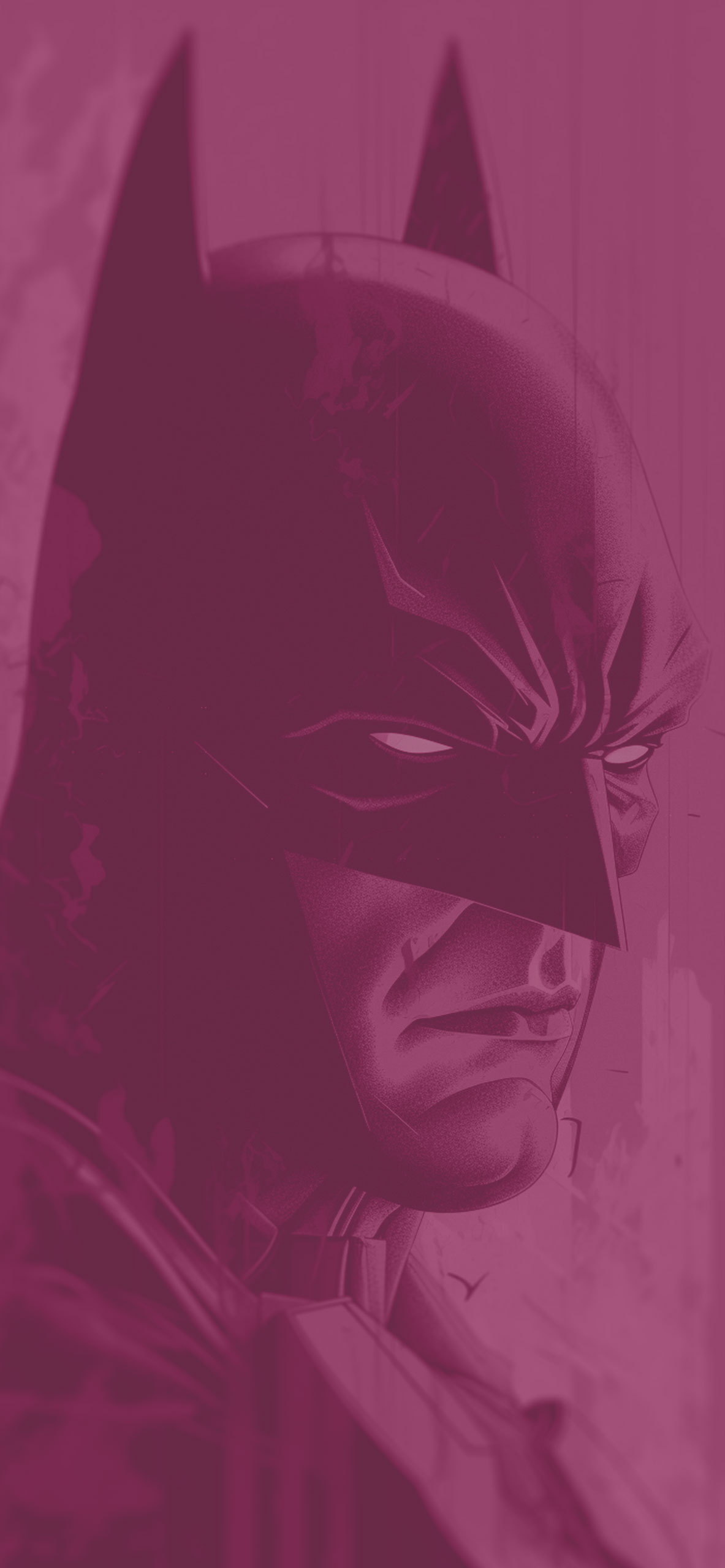 DC Batman Pink Art Wallpaper Wallpaper for iPhone 4k
