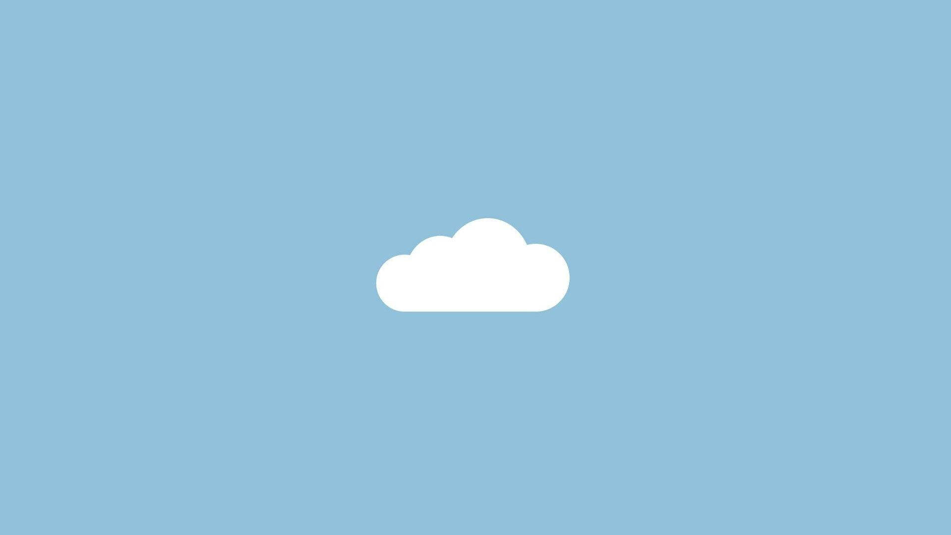 Download Minimal Aesthetic Desktop Cloud Wallpaper