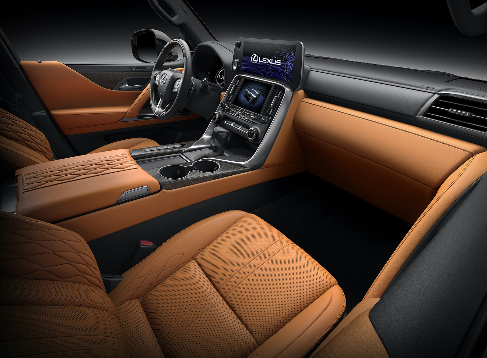 2022 Lexus LX 600 Interior Wallpaper