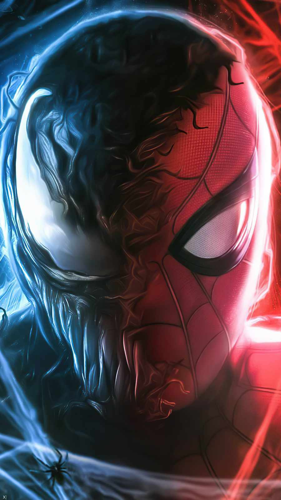 Spider Man X Venom HD IPhone Wallpaper Wallpaper, iPhone Wallpaper. iPhone wallpaper, Spiderman, iPhone wallpaper image