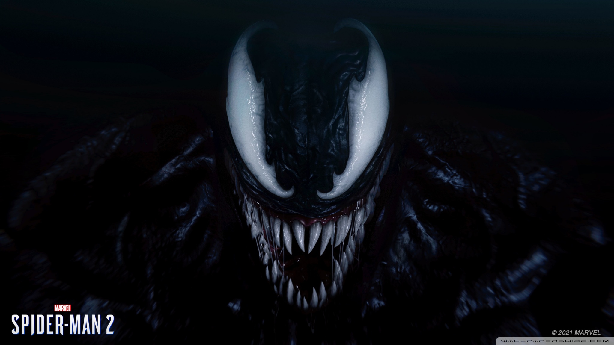 Venom's Spider Man 2 2023 Video Game Ultra HD Desktop Background Wallpaper for 4K UHD TV, Tablet