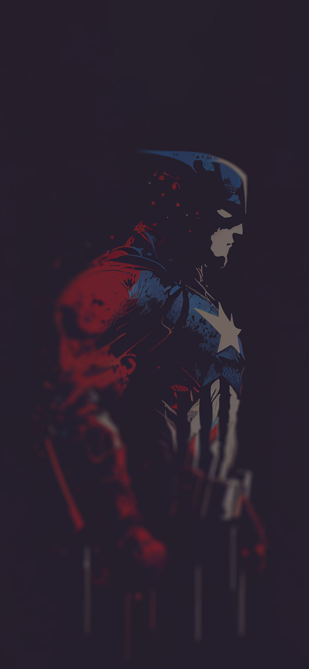 Marvel Captain America Minimalist