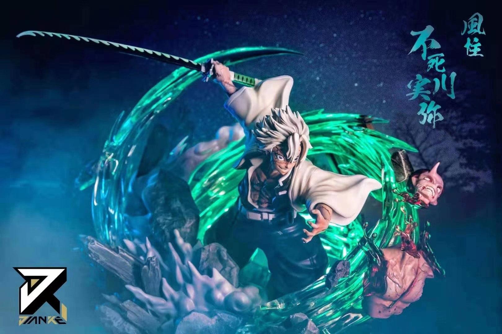 Shinazugawa Sanemi With LED Slayer: Kimetsu No Yaiba Resin Statue Studios [Pre Order]