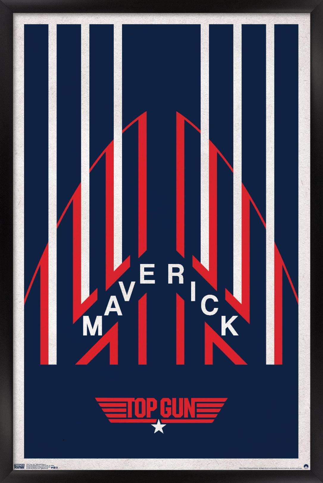 Top Gun Helmet Wall Poster with Pushpins, 22.375 x 34