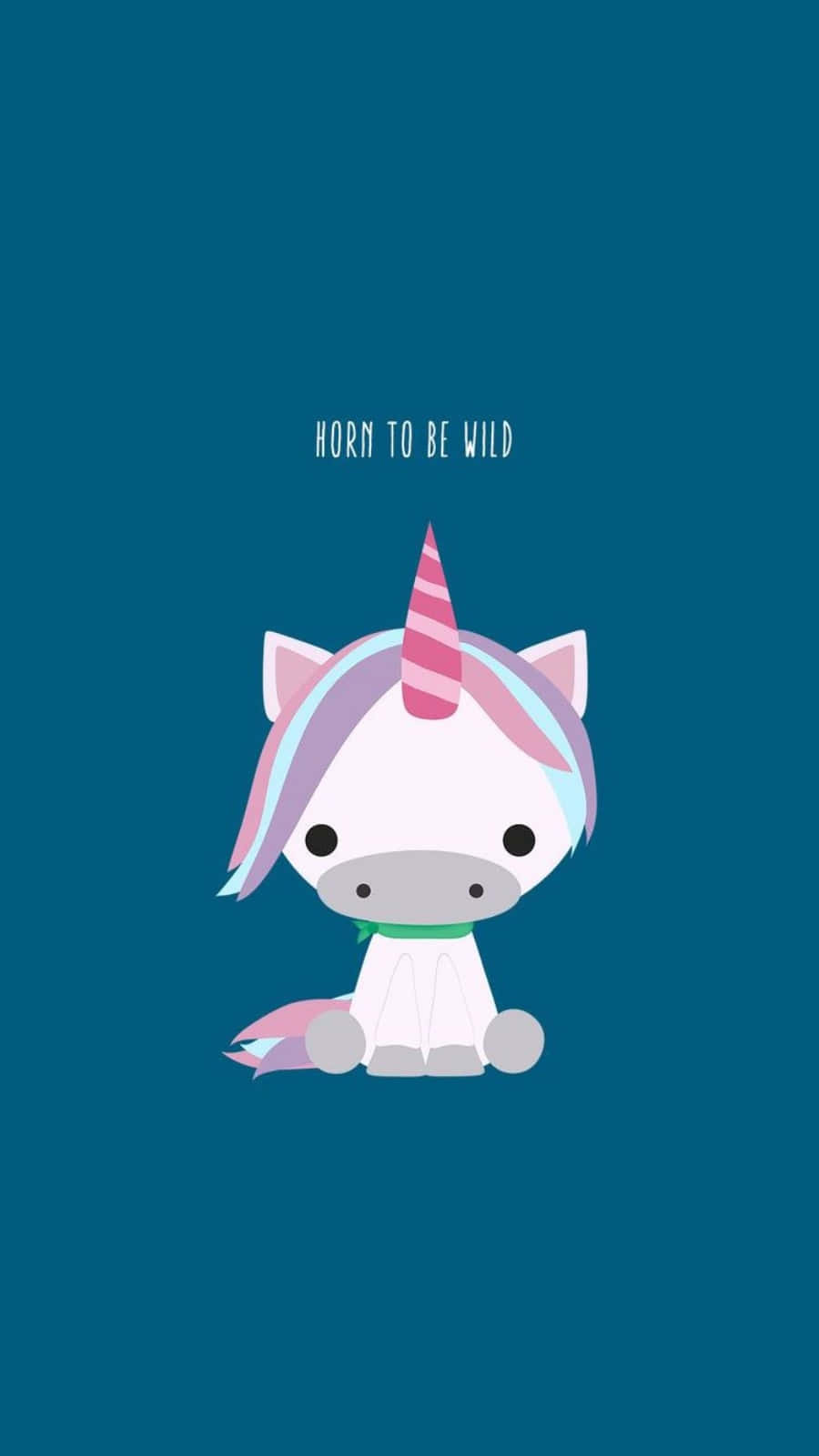 Download iPhone Unicorn Born To Be Wild Wallpaper