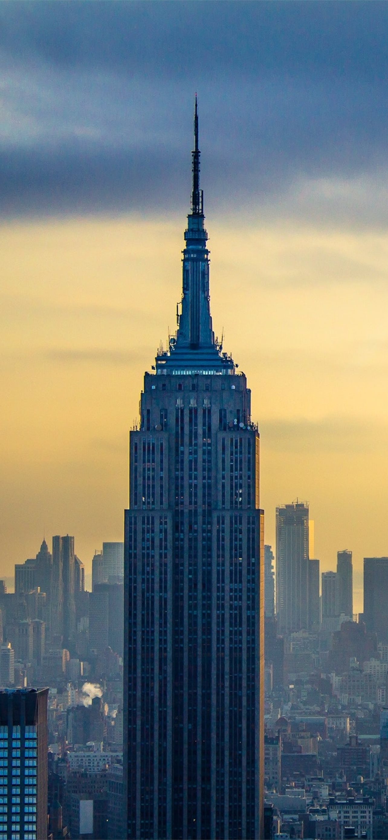 Empire State Building Skycrapper In New York Samsu. iPhone Wallpaper Free Download