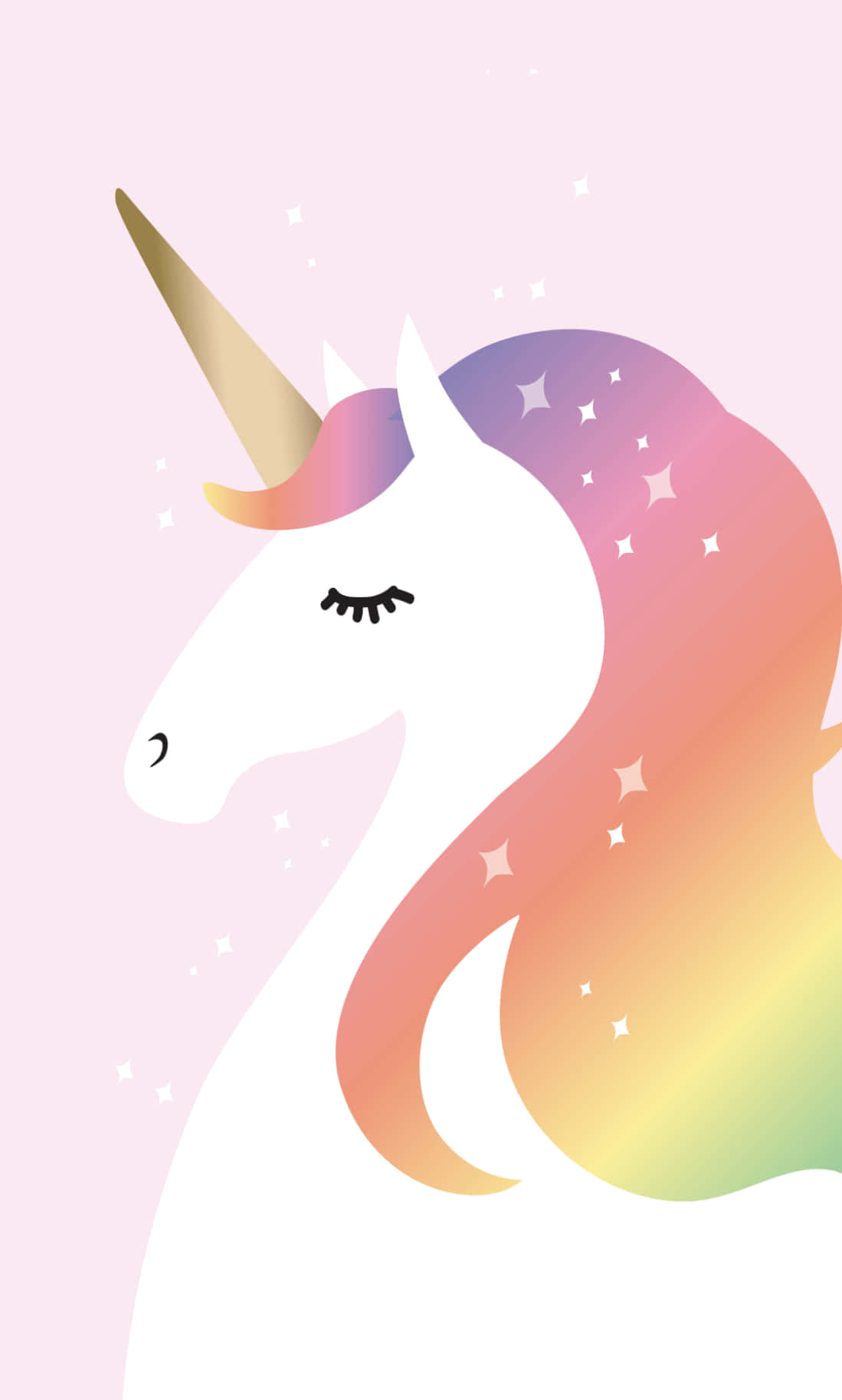 Download Envision Magic with this iPhone Unicorn Wallpaper