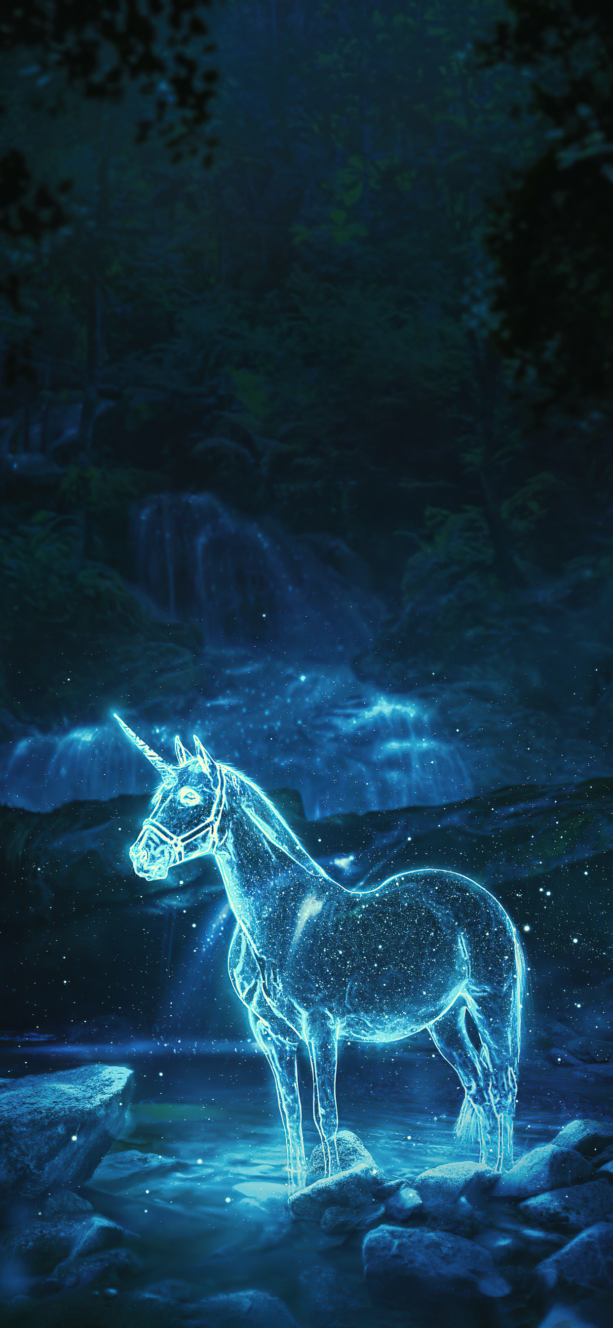 Starry Unicorn iPhone XS MAX HD 4k Wallpaper, Image, Background, Photo and Picture