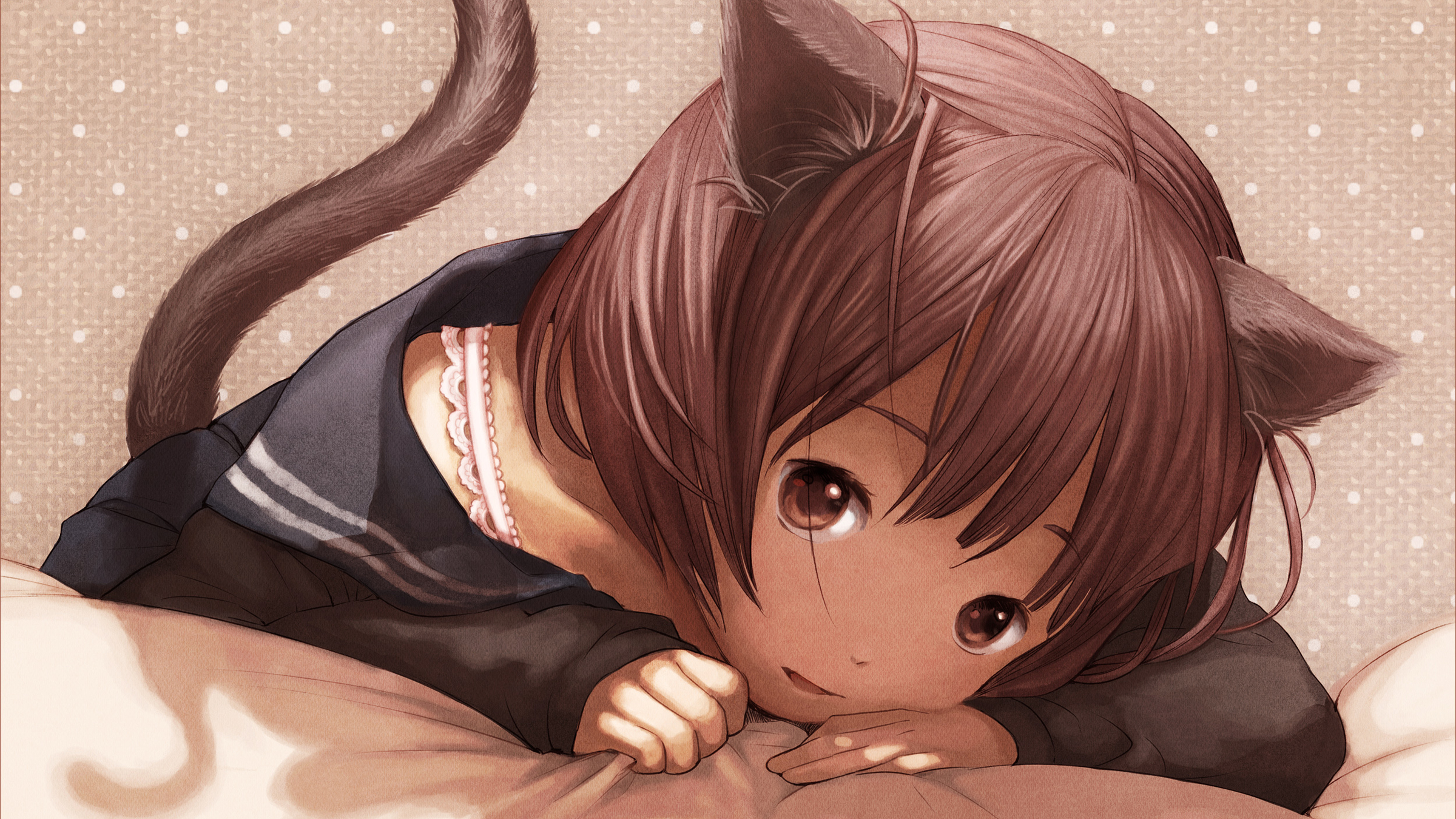 Cat Girl HD Wallpaper and Background
