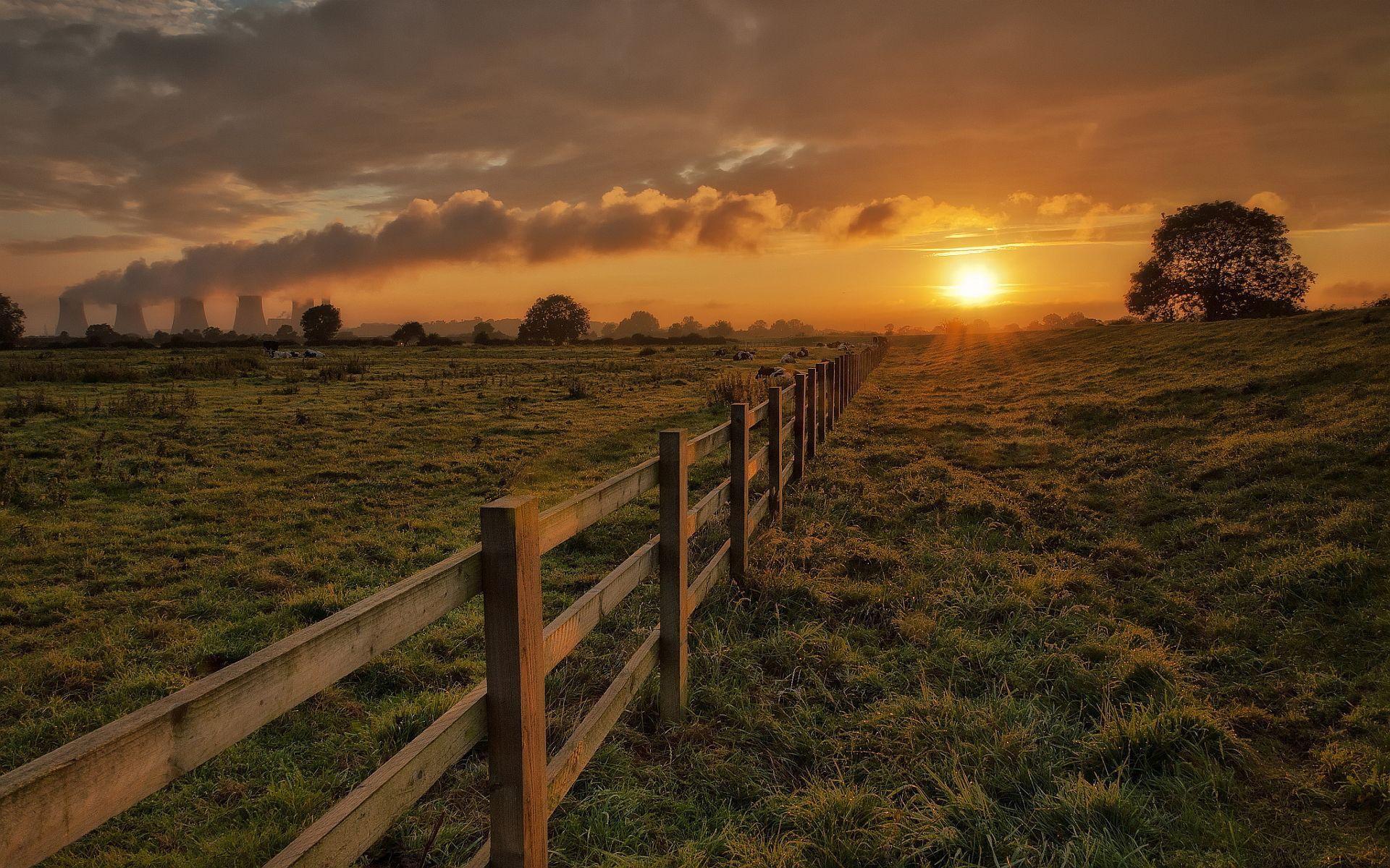 Rural Landscape Wallpaper