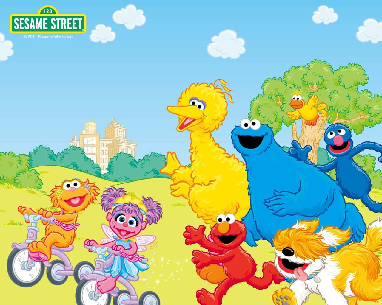Sesame Street Background s
