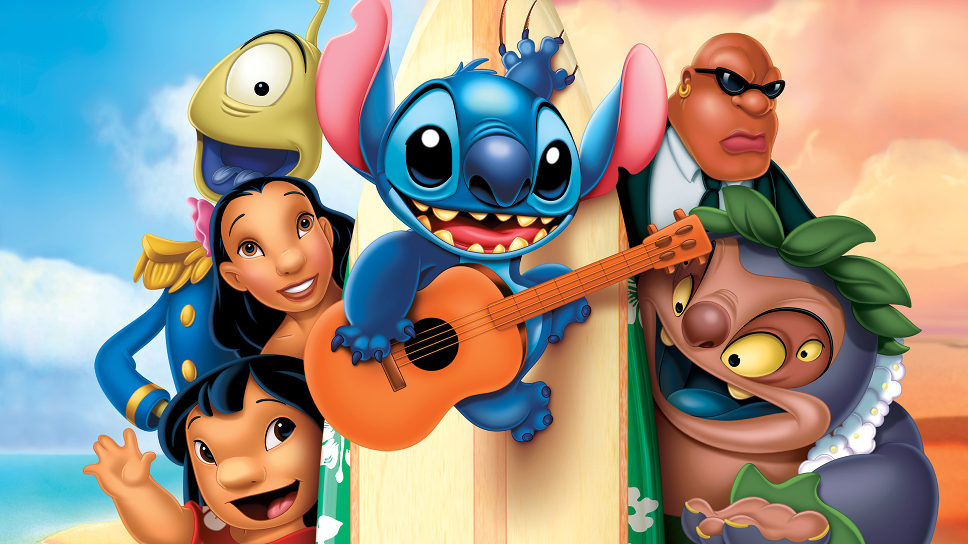 Lilo & Stitch wallpaper for desktop, download free Lilo & Stitch picture and background for PC