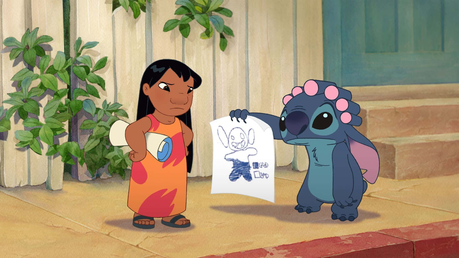 Download Stitch And Lilo And Stitch Wallpaper