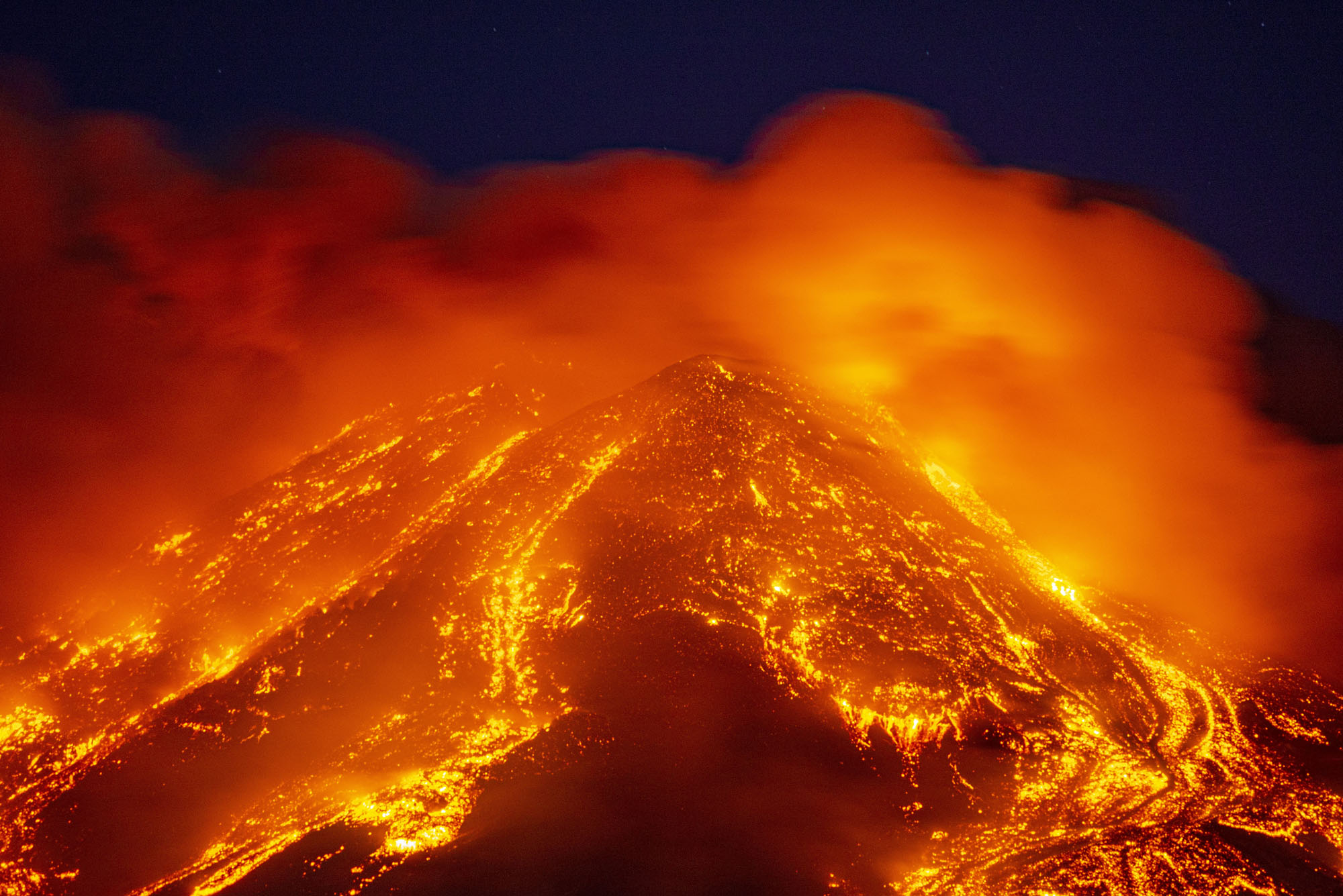 Photos: Recent Eruptions on Mount Etna