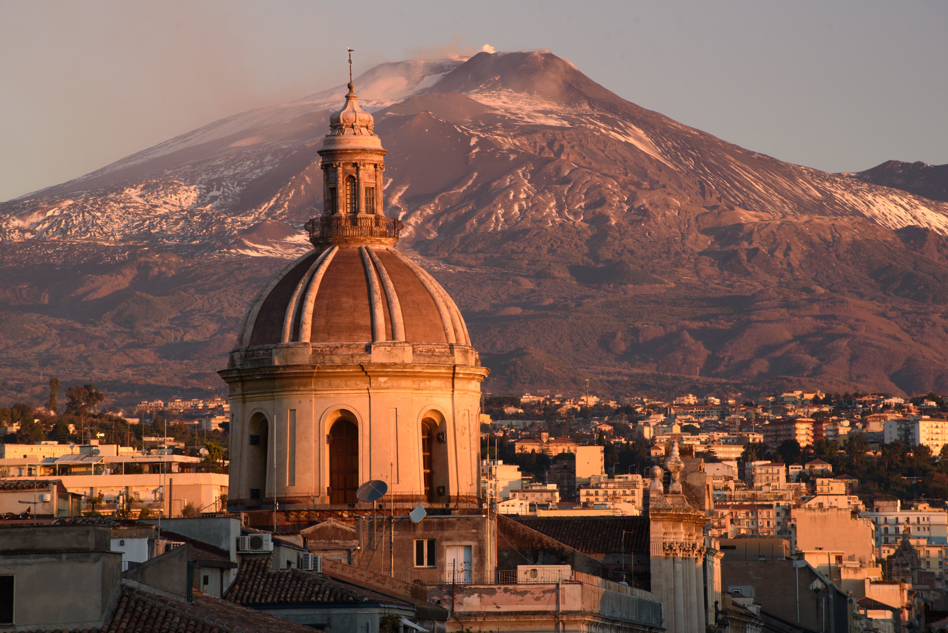 Mount Etna HD Wallpaper and Background