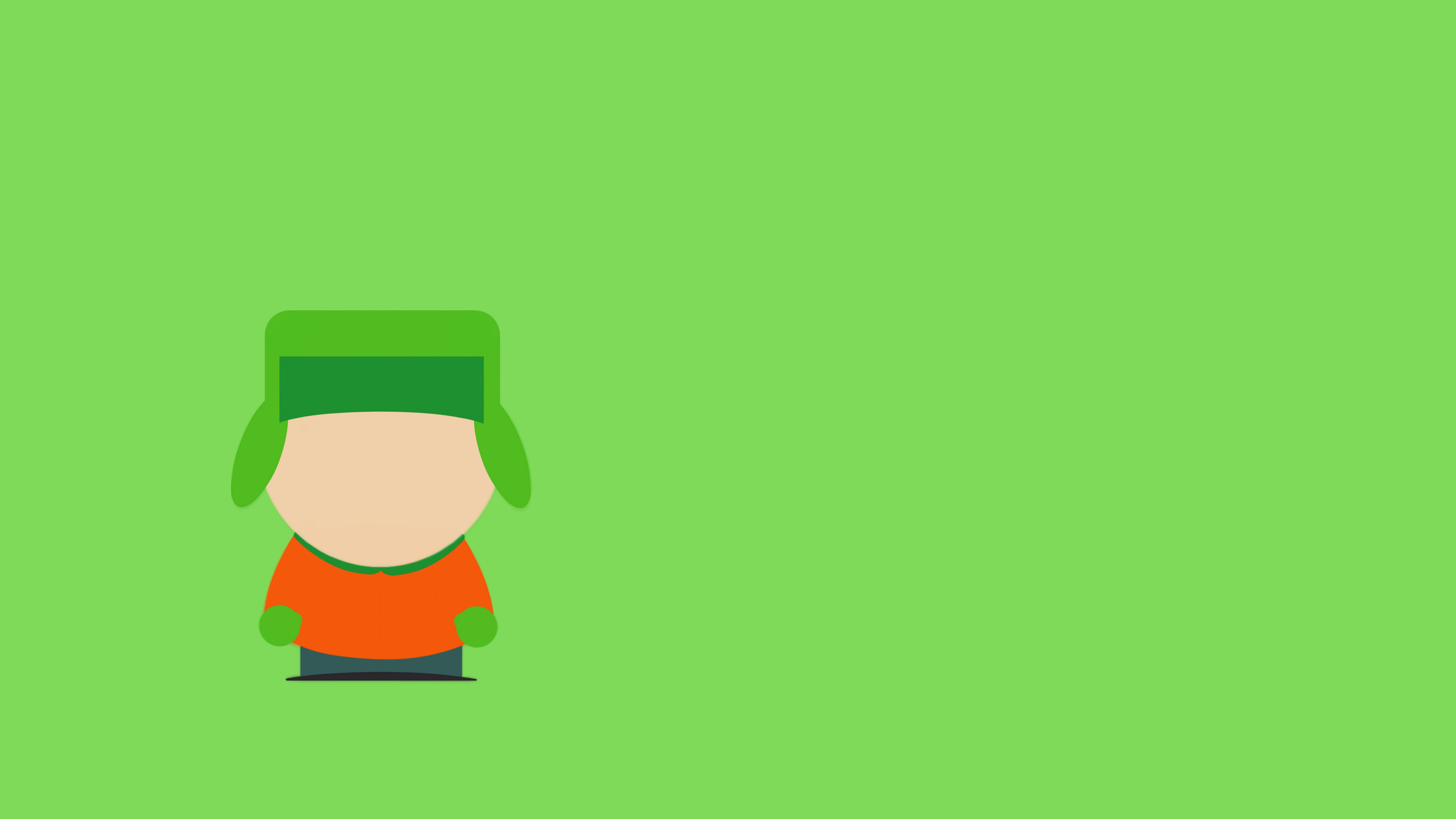 Kyle Broflovski Wallpaper 4K, South Park, Minimalist