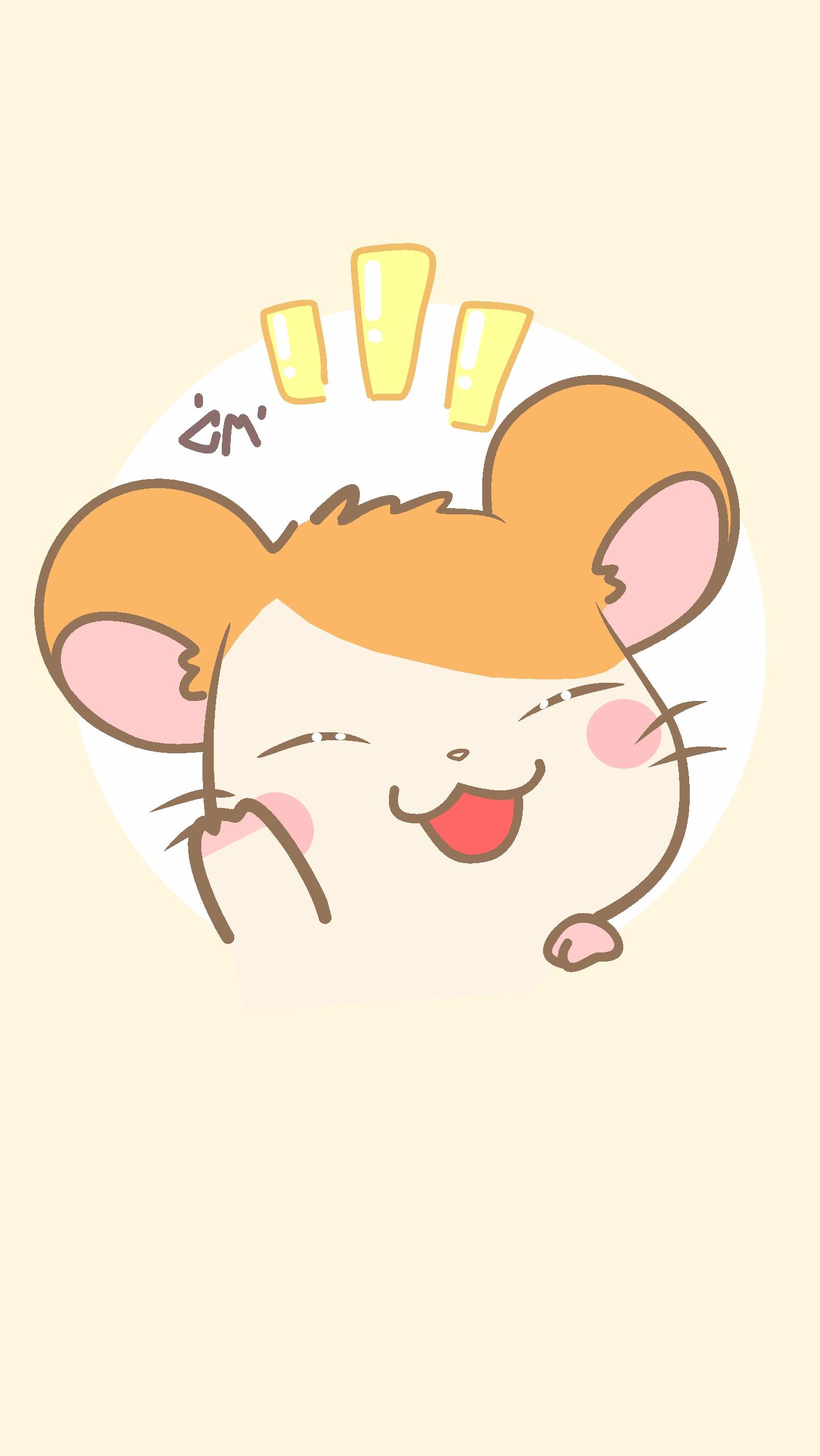 Happy Hamtaro. Anime, Papeis de parede