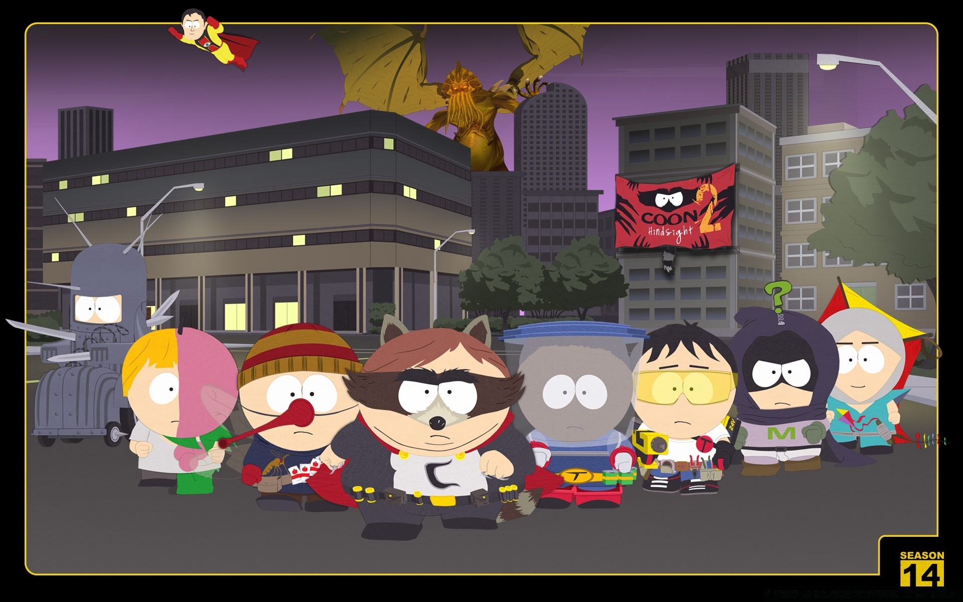 South park, characters of heroes
