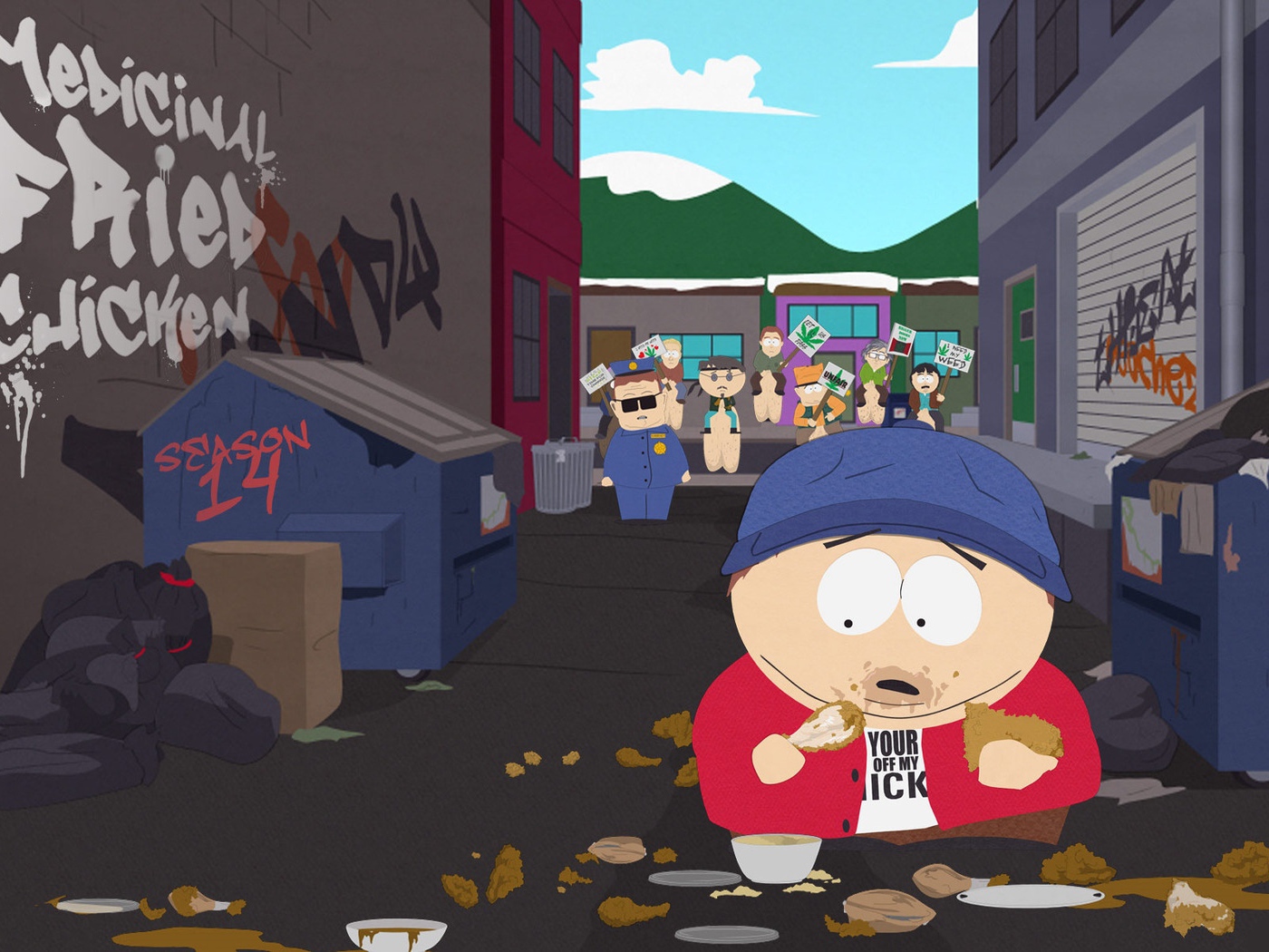 Eric Cartman South Park Desktop wallpaper 1400x1050