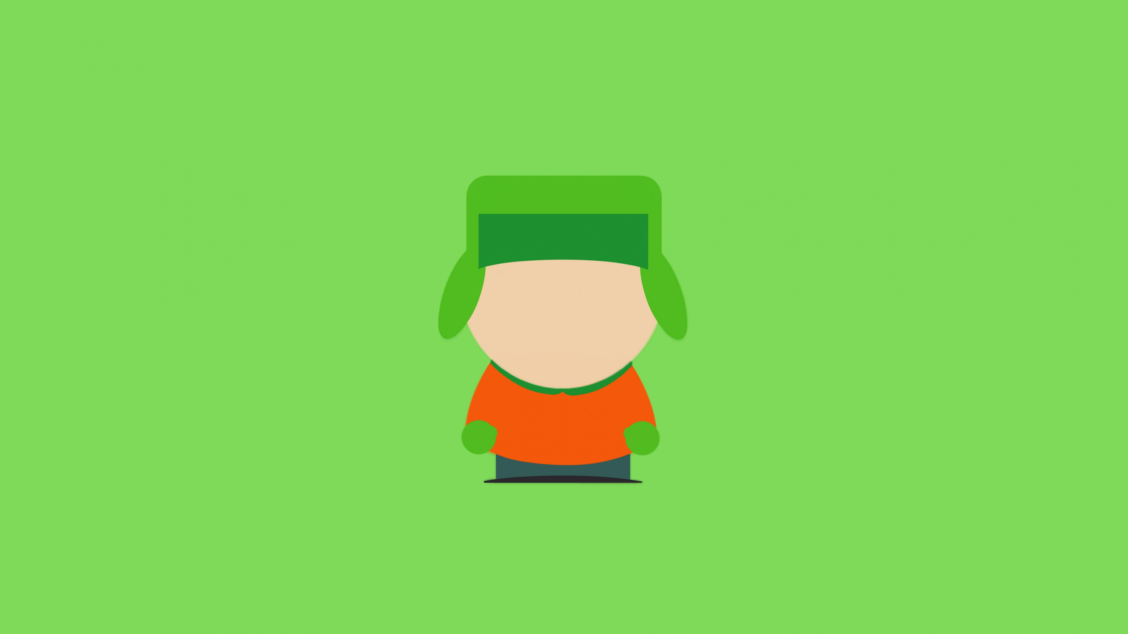 Download wallpaper 3840x2160 kyle broflovski, south park, tv show, minimal 4k wallpaper, uhd wallpaper, 16:9 widescreen 3840x2160 HD background, 5446