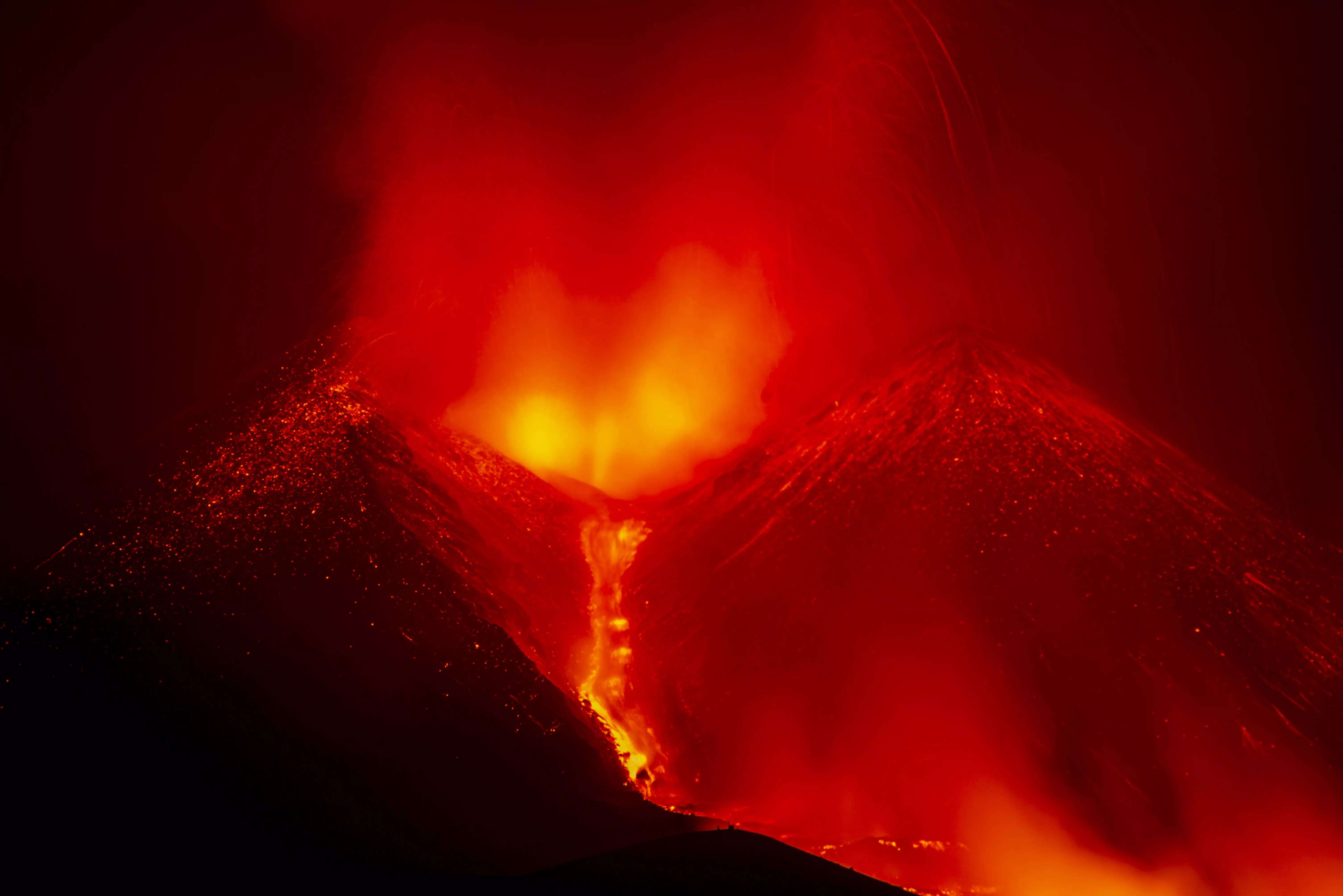Photos show what happened after Mount Etna