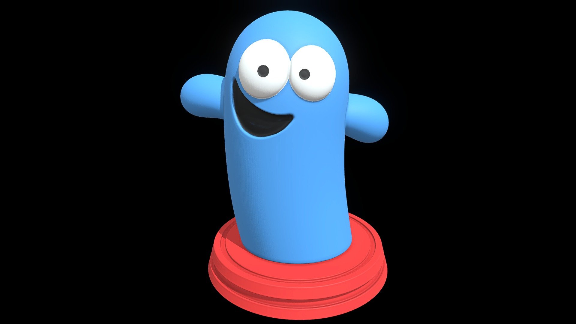 Bloo Fosters Home for Imaginary Friends 3D Print Free 3D model by SillyToys [4ddd7c9]