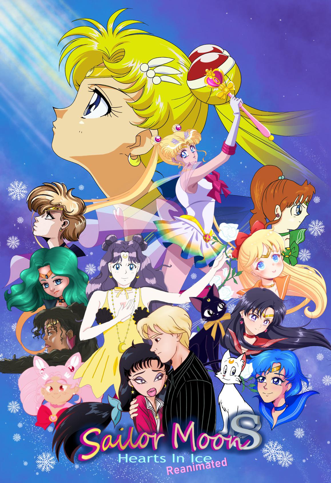 Poster for the Hearts in Ice reanimated movie collab