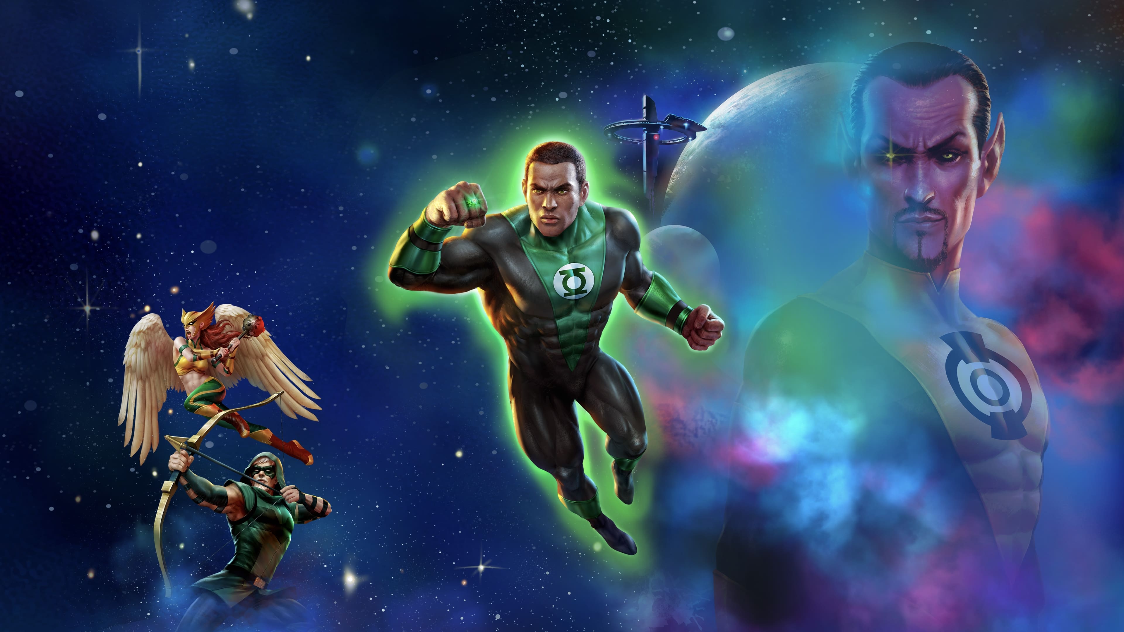 Movie Green Lantern: Beware My Power 4k Ultra HD Wallpaper