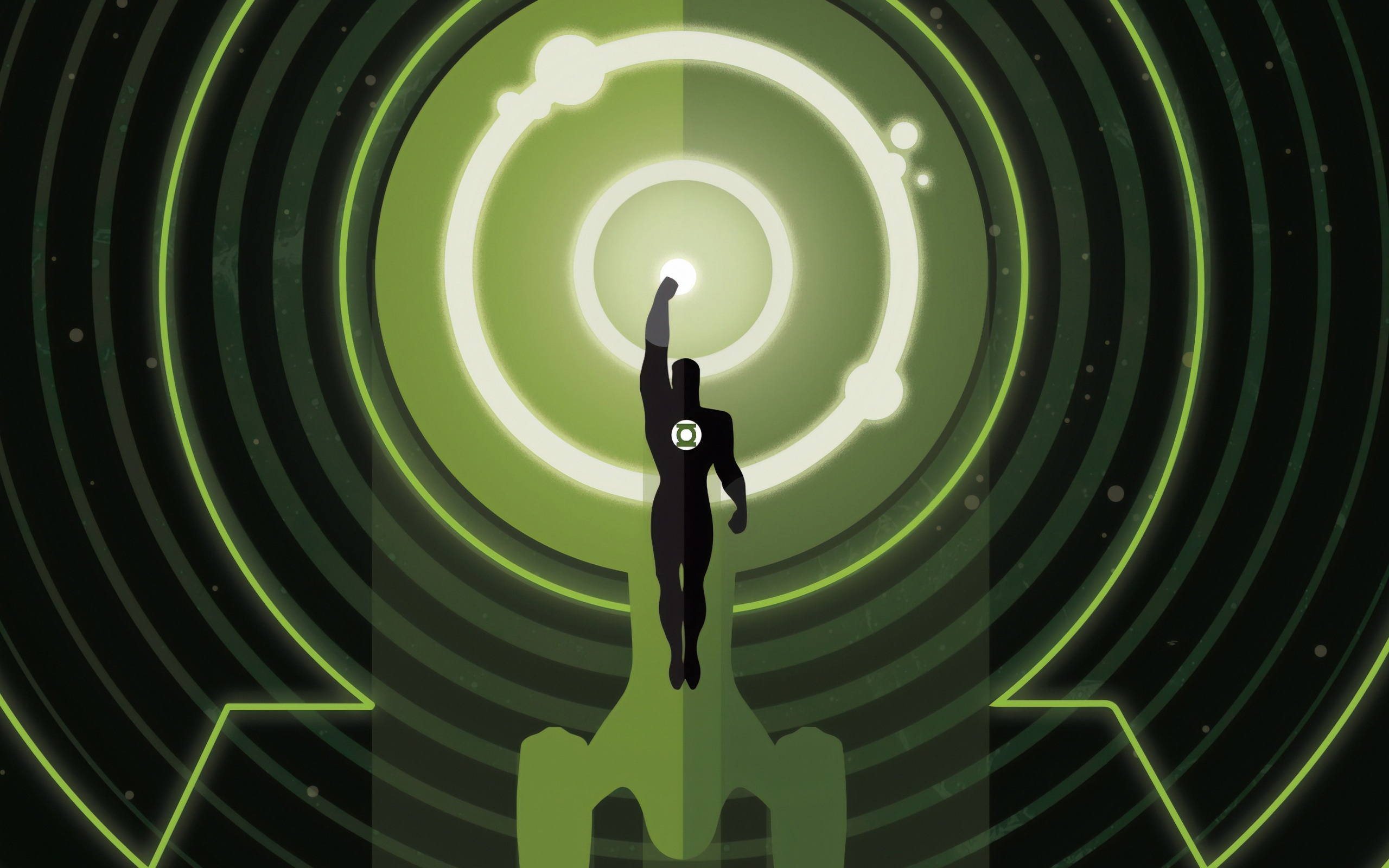 Wallpaper 4k Green Lantern 4k Minimal Wallpaper