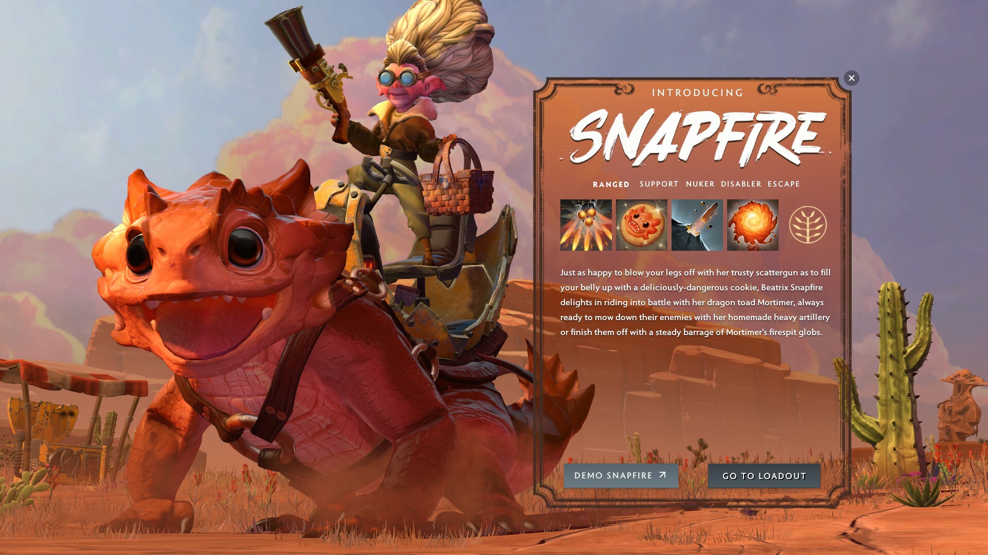Dota 2: Snapfire