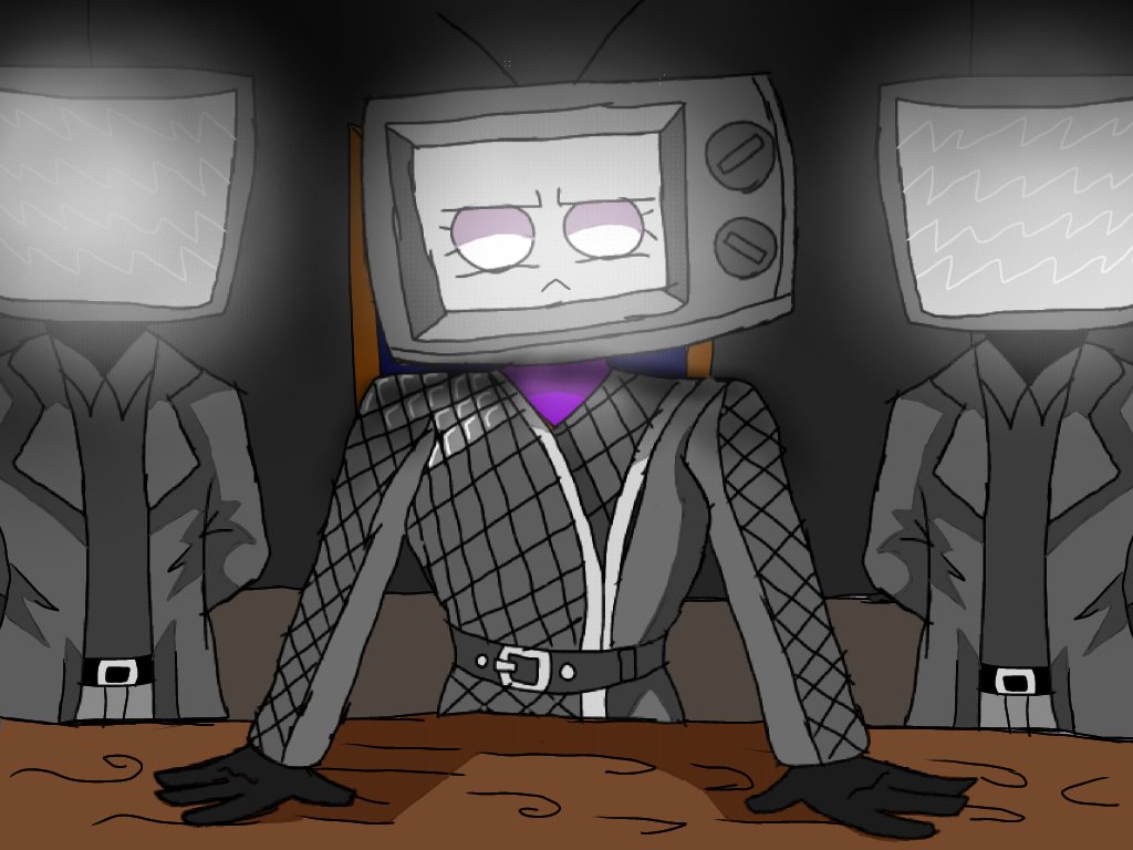 TV woman stern (skibidi toilet). TV Man / TV Woman (Skibidi Toilet)