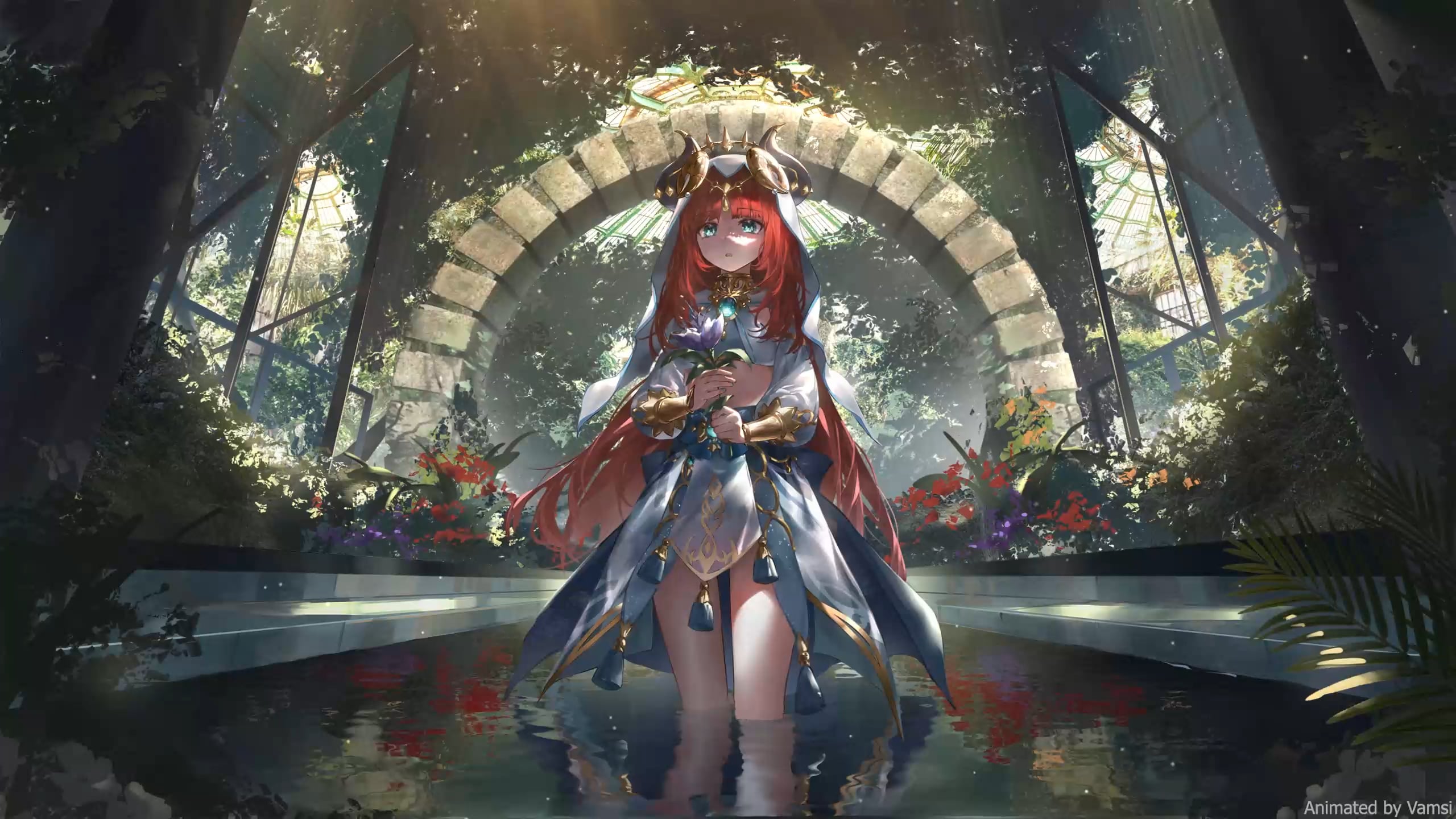 I Made A Live Wallpaper Of Nilou!, R Genshin_Impact