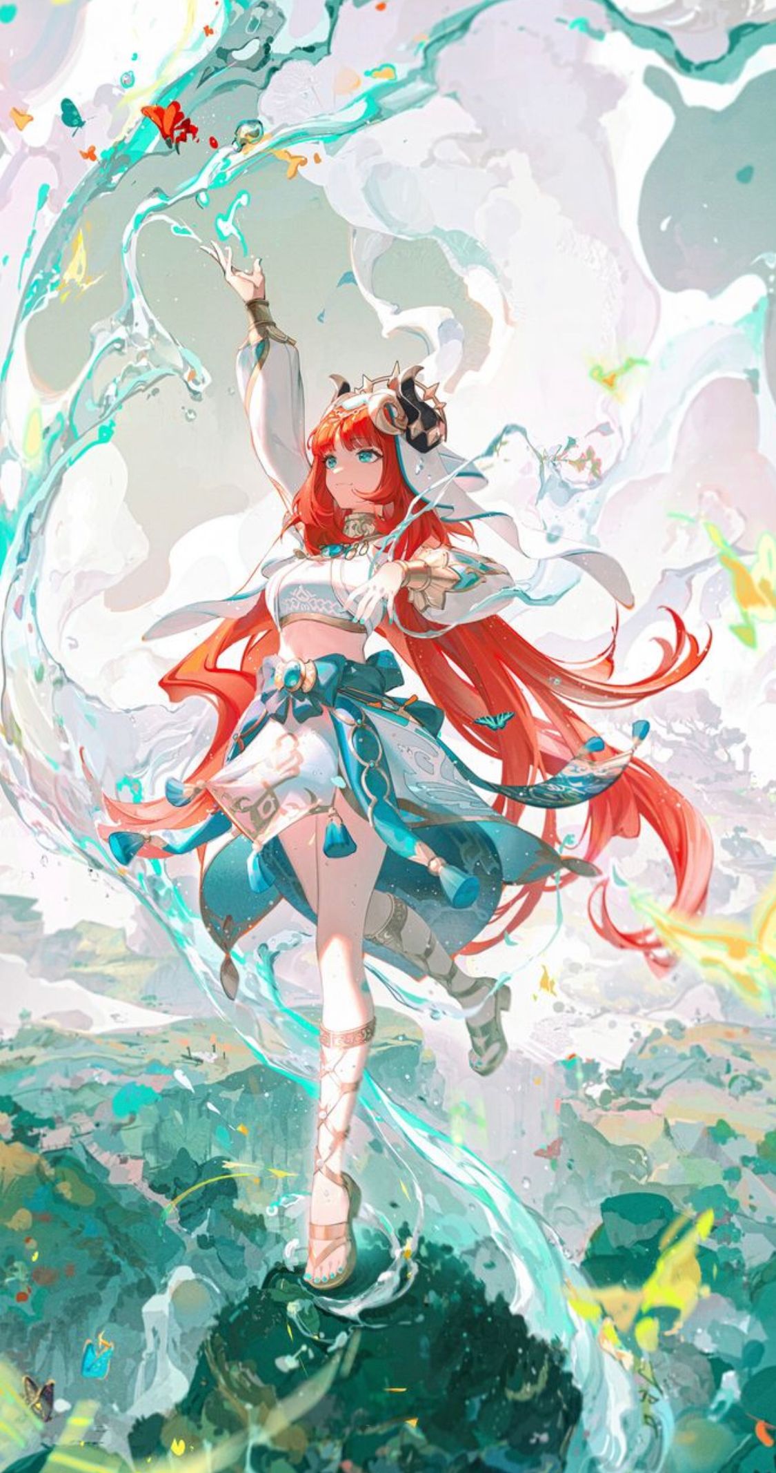 Nilou (Wallpaper and Ascension Info)(None of these image are mine) Genshin Impact