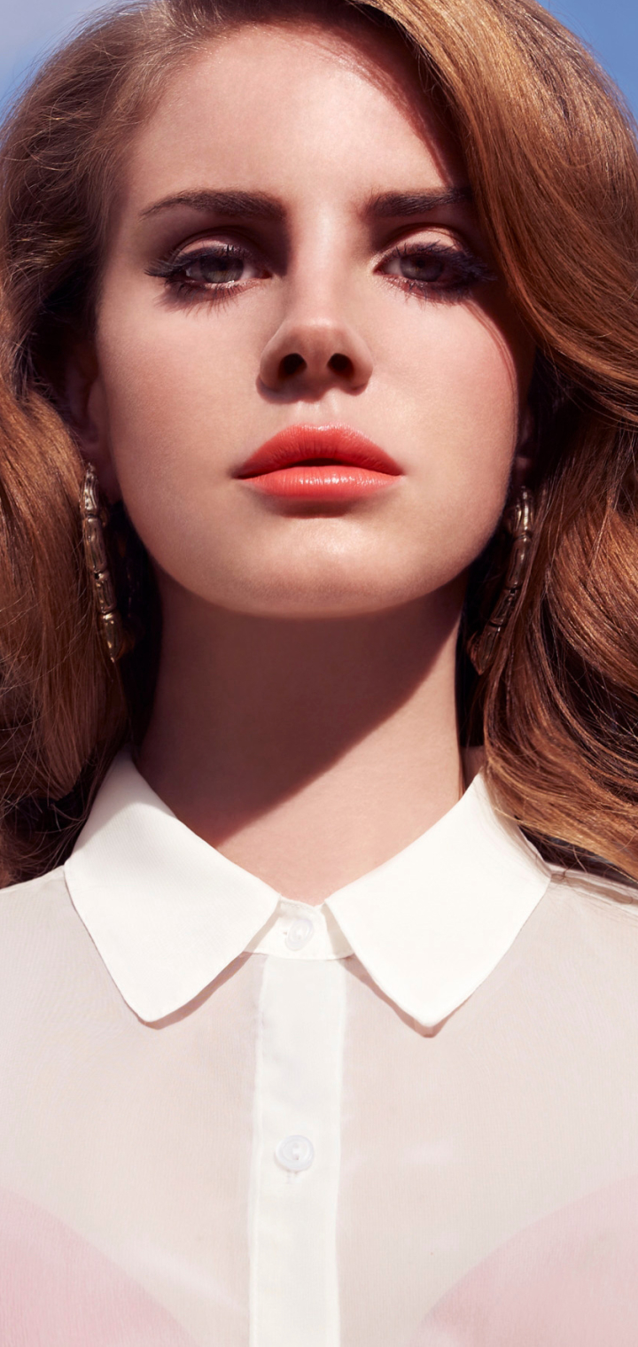 Mobile wallpaper: Music, Redhead, Singer, American, Lipstick, Lana Del Rey, 1352318 download the picture for free