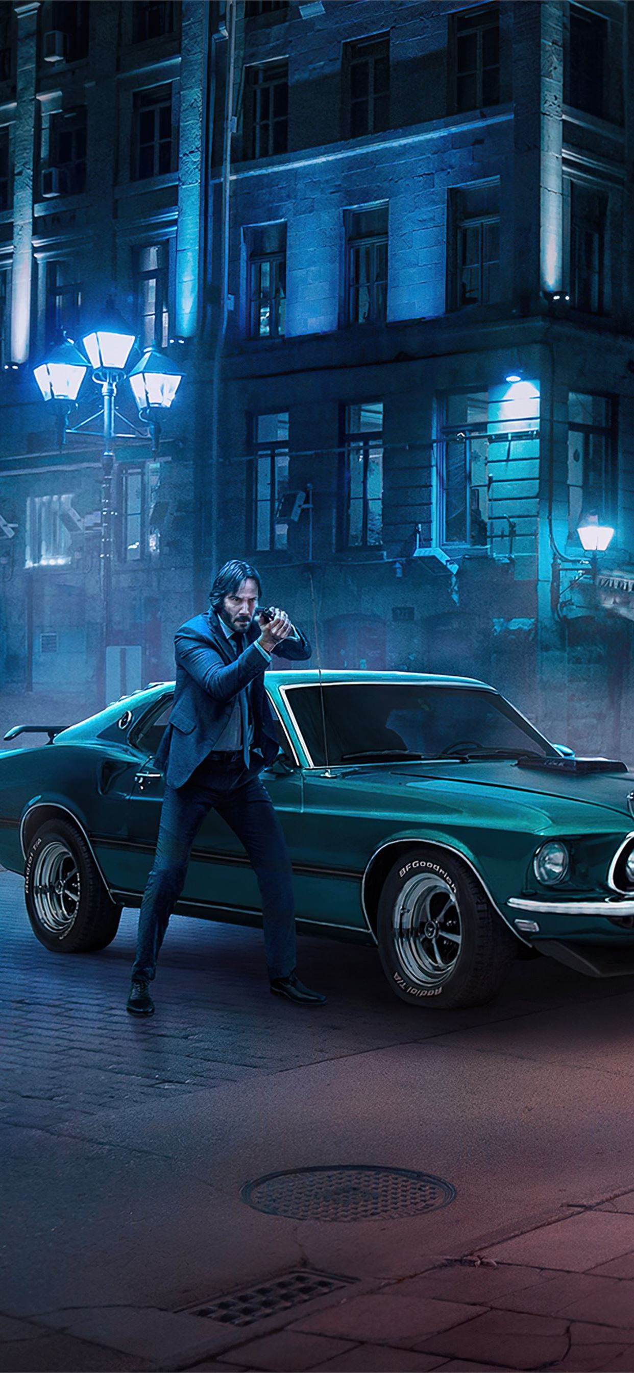 4k john wick 2020 iPhone 11 Wallpaper Free Download