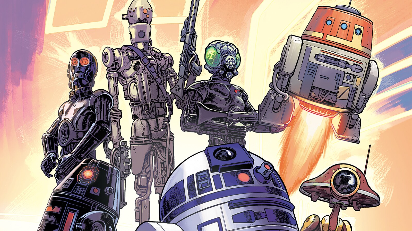 R2 D2's All Star Team Returns In Marvel's Star Wars: Dark Droids: D Squad Miniseries