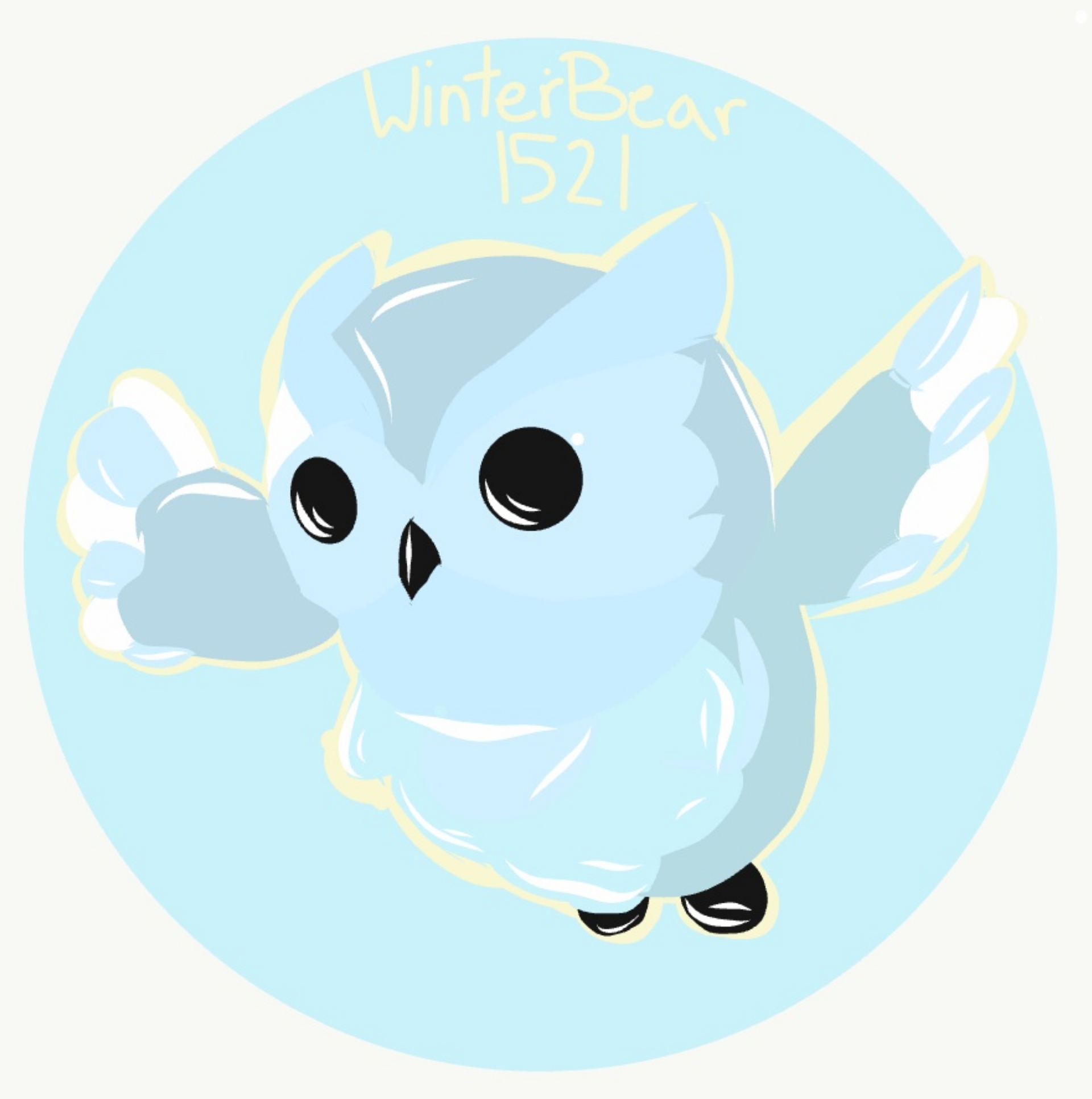 Adopt me snow owl if you see this then have a nice day or night