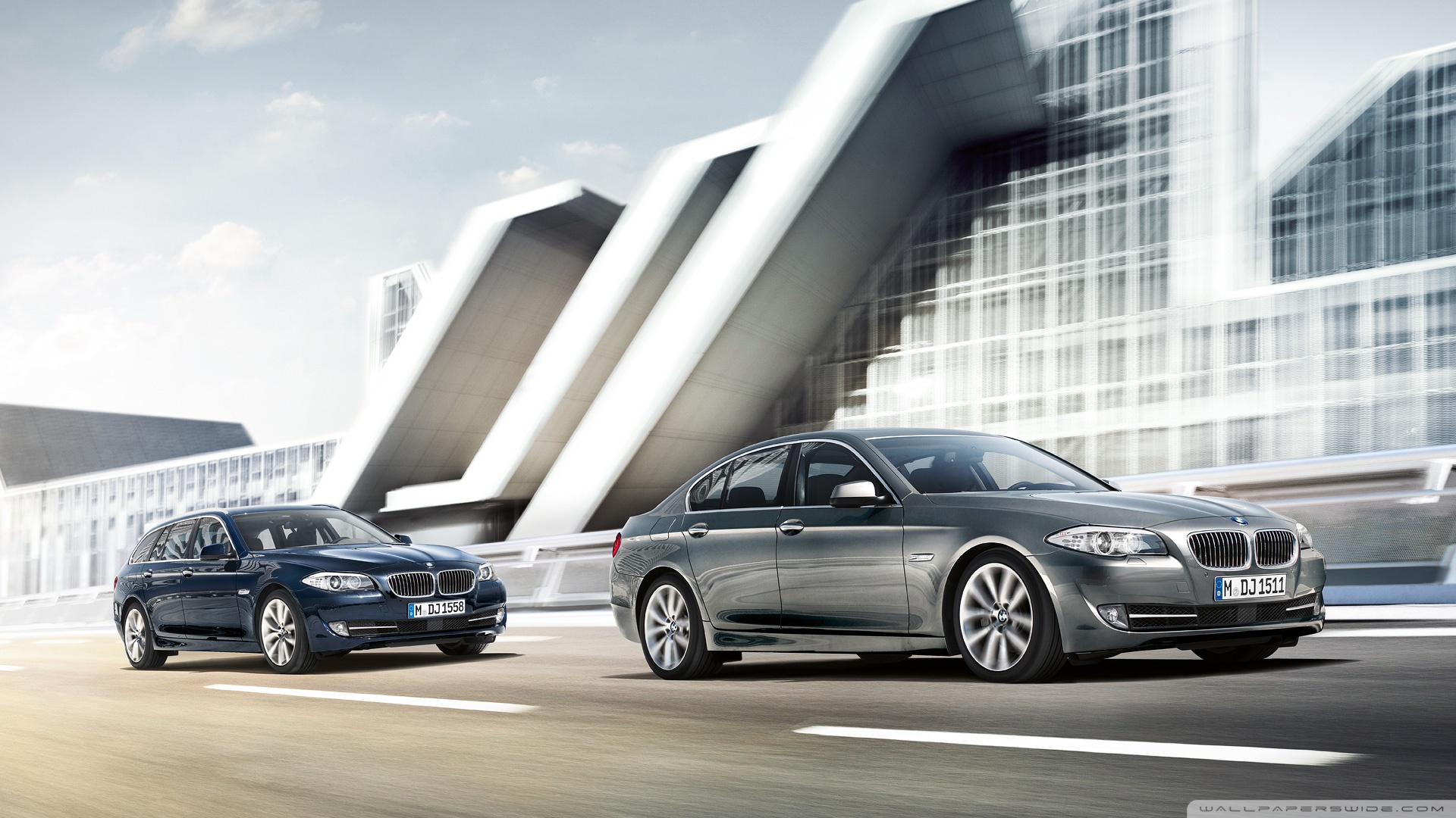 BMW 5 Series F10 And BMW 5 Series Touring F11 Ultra HD Desktop Background Wallpaper for 4K UHD TV, Widescreen & UltraWide Desktop & Laptop