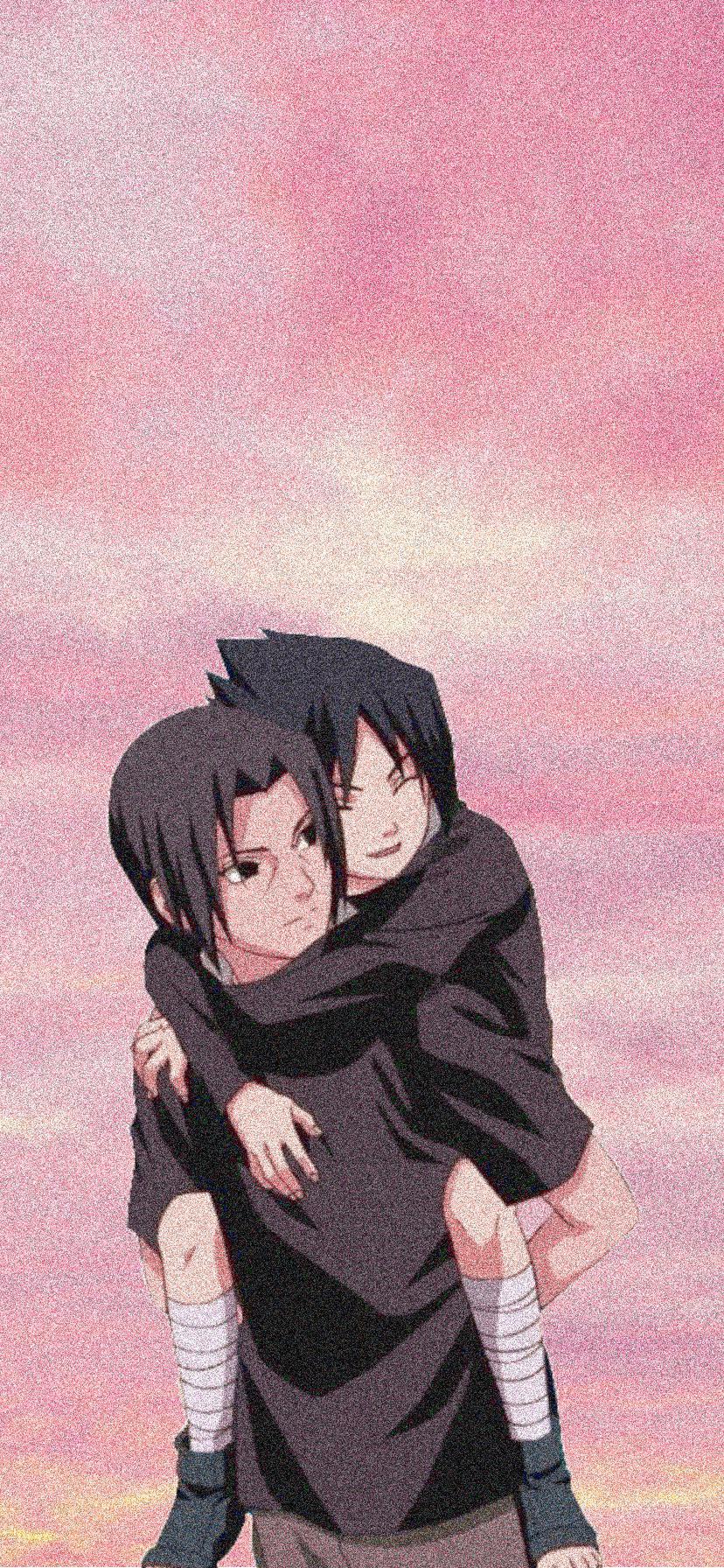 Here's a sasuke and itachi wallpaper i made. best brother duo in anime!