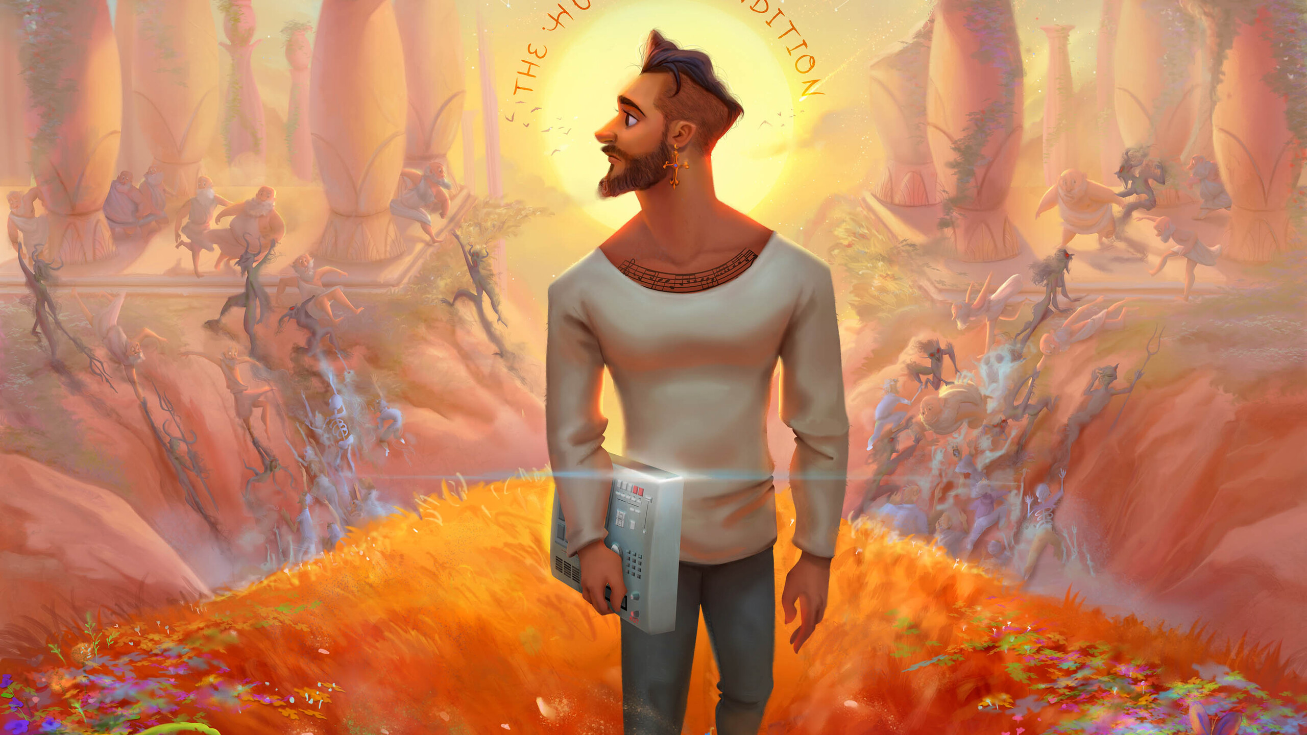 Jon Bellion All Time Low Album Cover Art 1440P Resolution HD 4k Wallpaper, Image, Background, Photo and Picture
