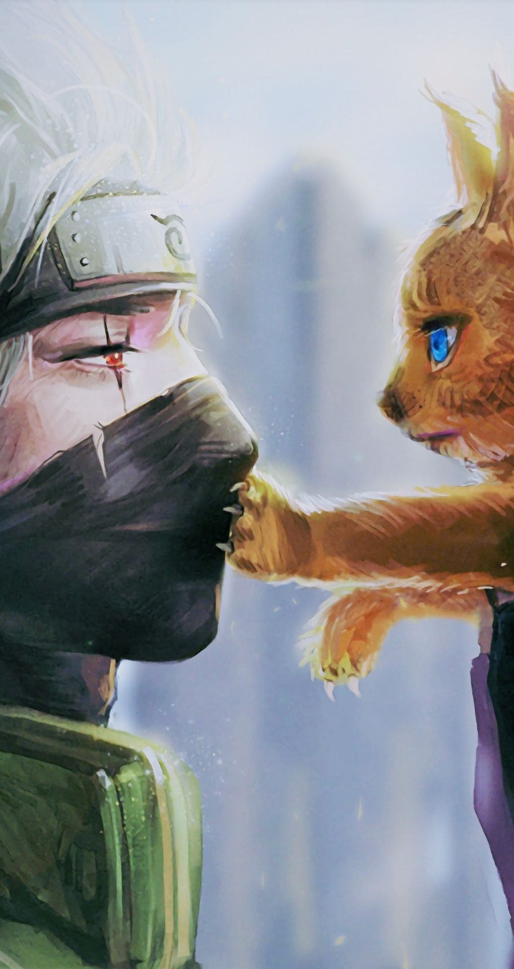 Best Kakashi iPhone Wallpaper